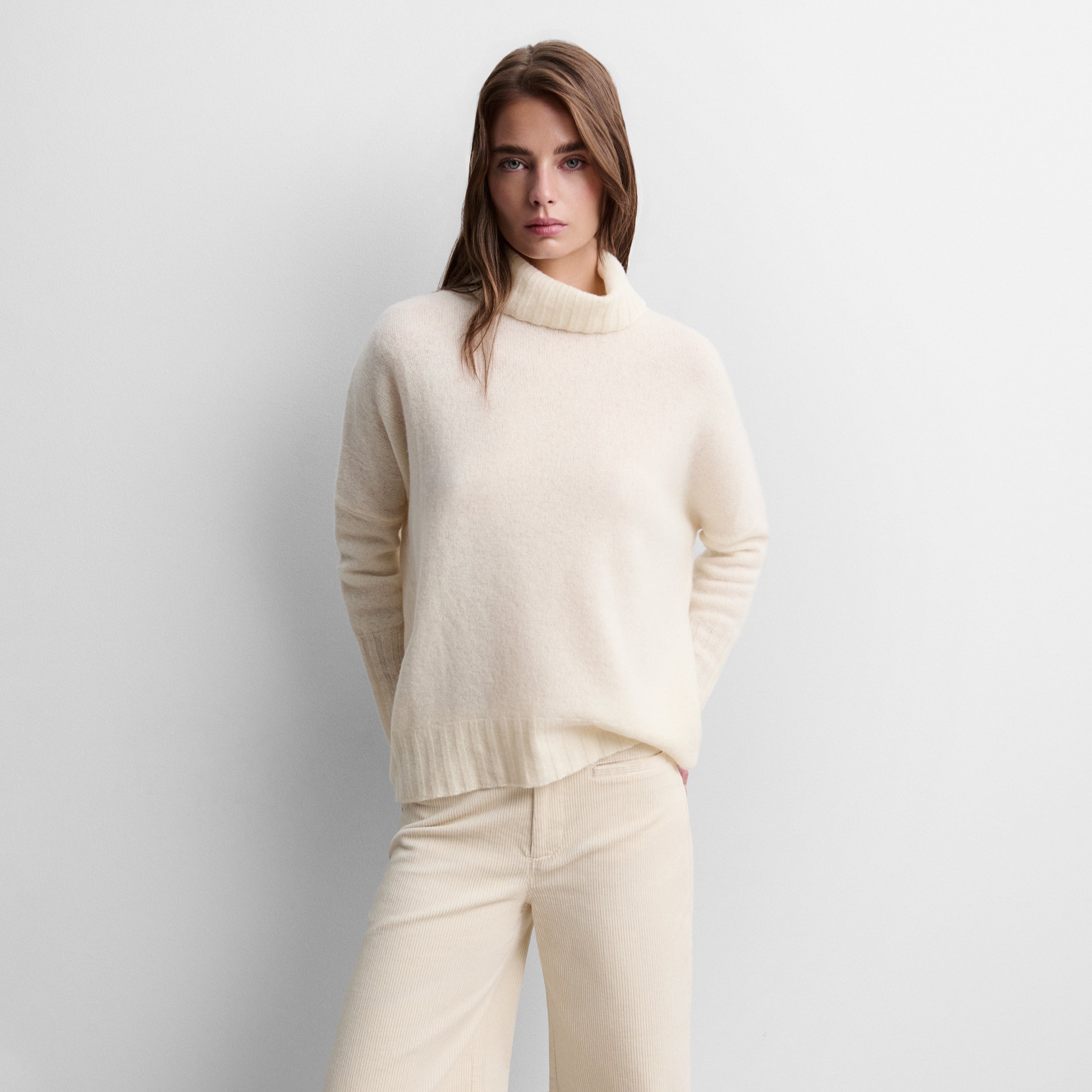 Oversized wool sweater