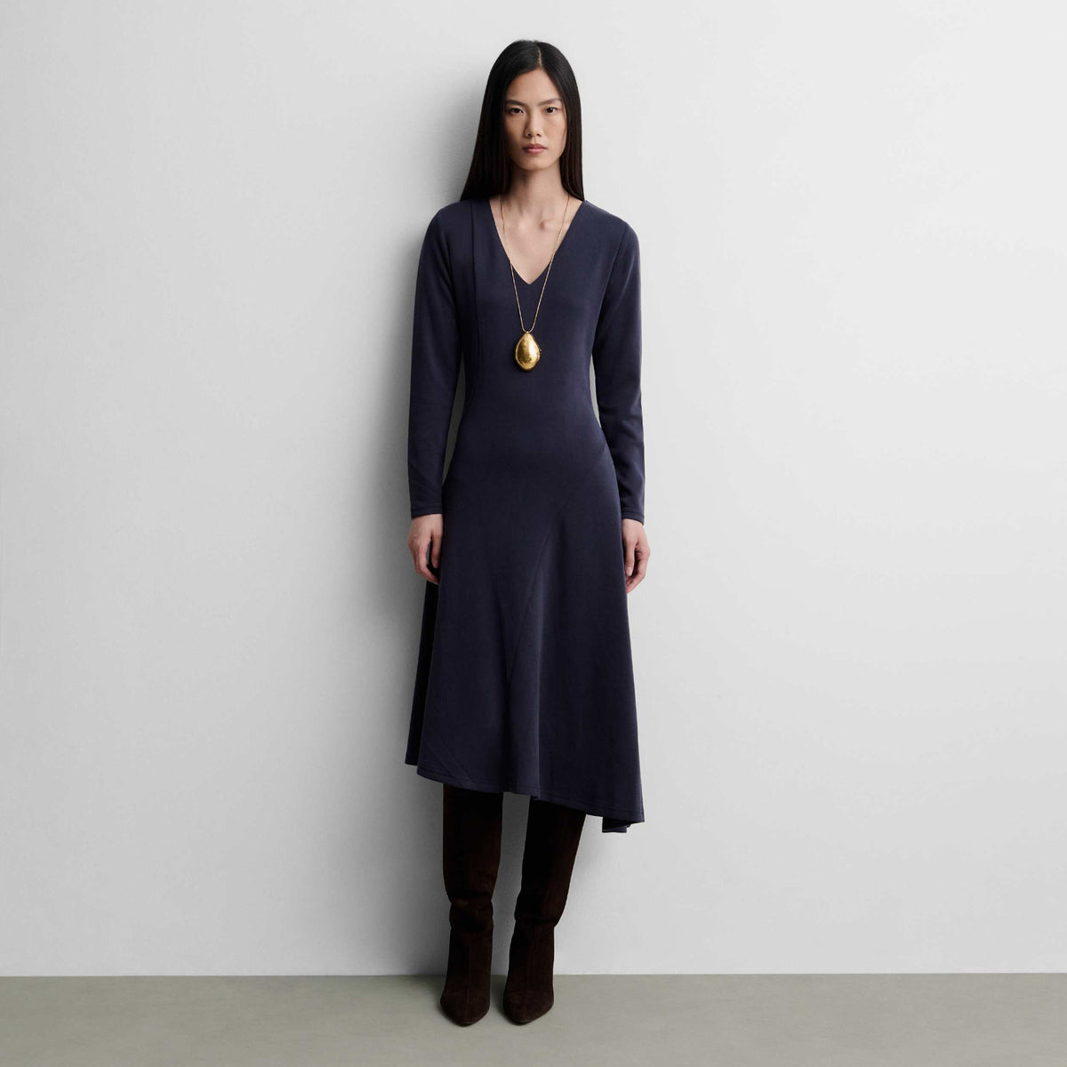 Vestido punto evasé
