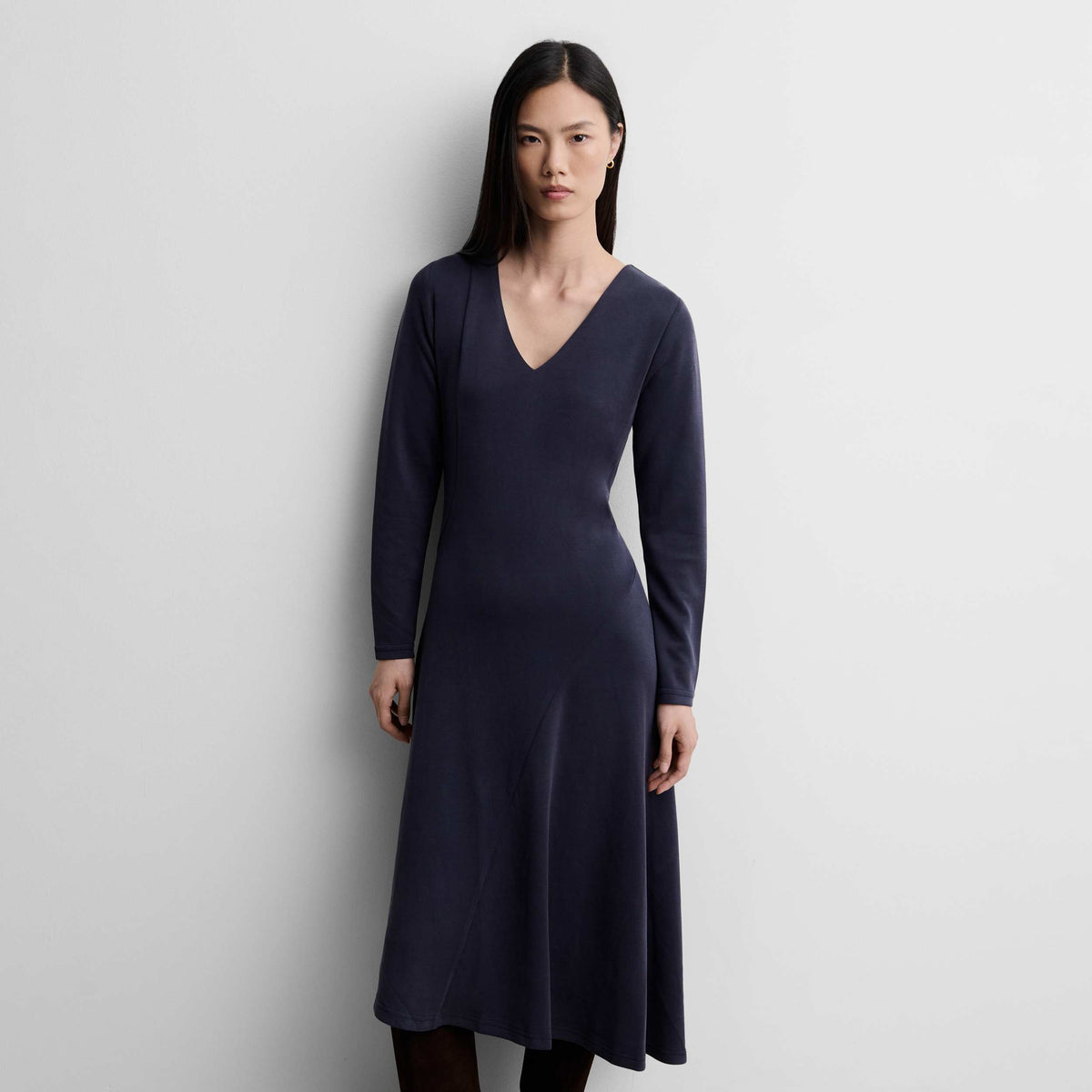 Vestido punto evasé