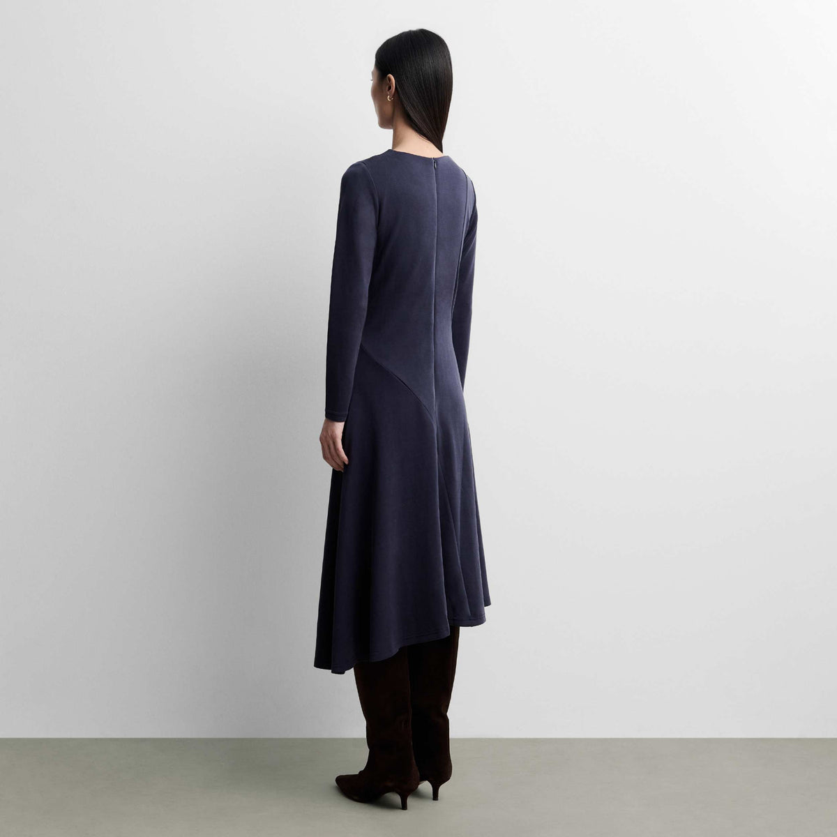 Vestido punto evasé