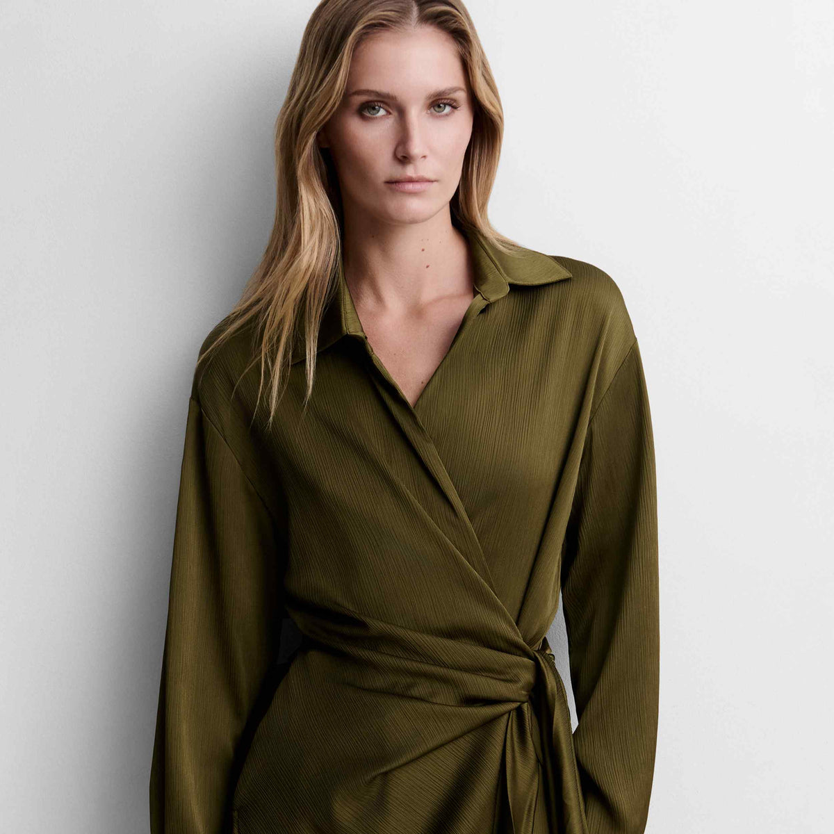 Blusa fluida lazada