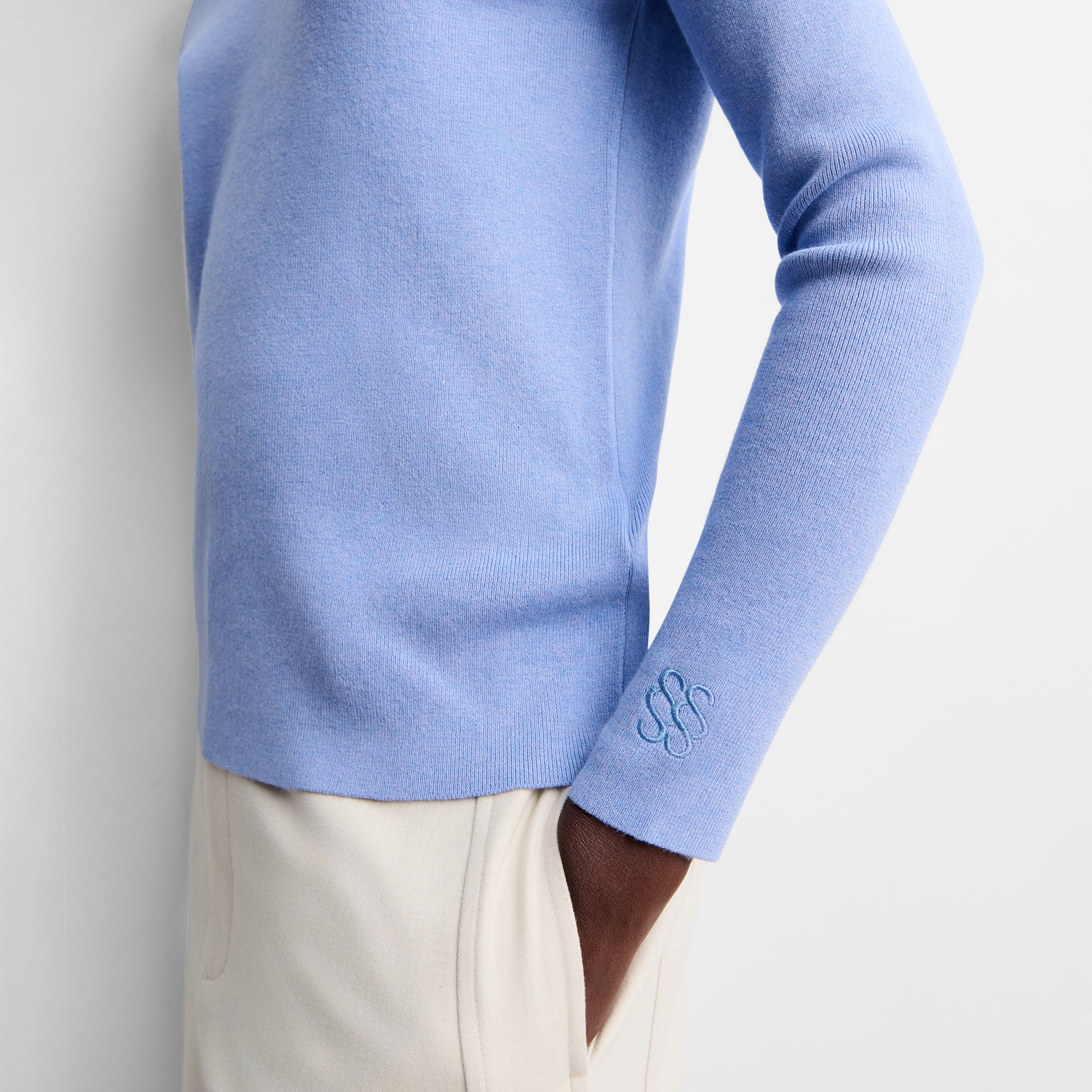 V-neck sweater
