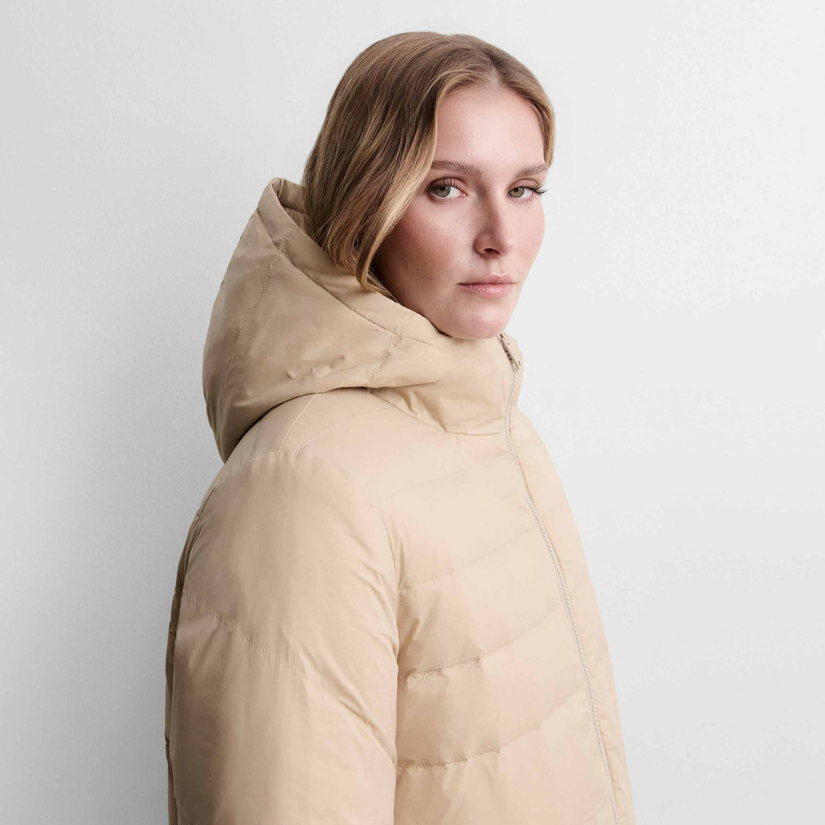 Parka ecopelo reversible