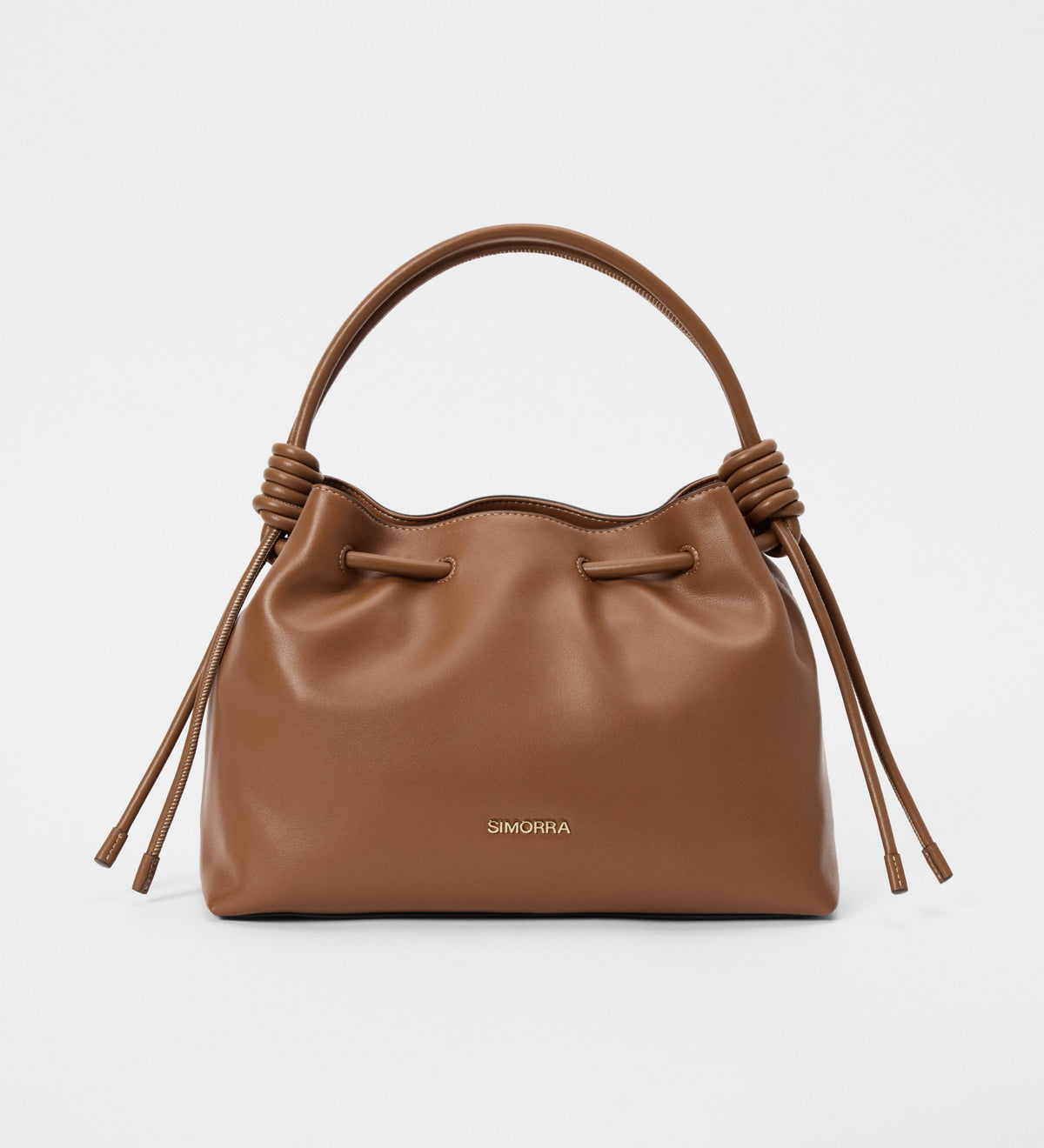 Nappa leather bonbon bag