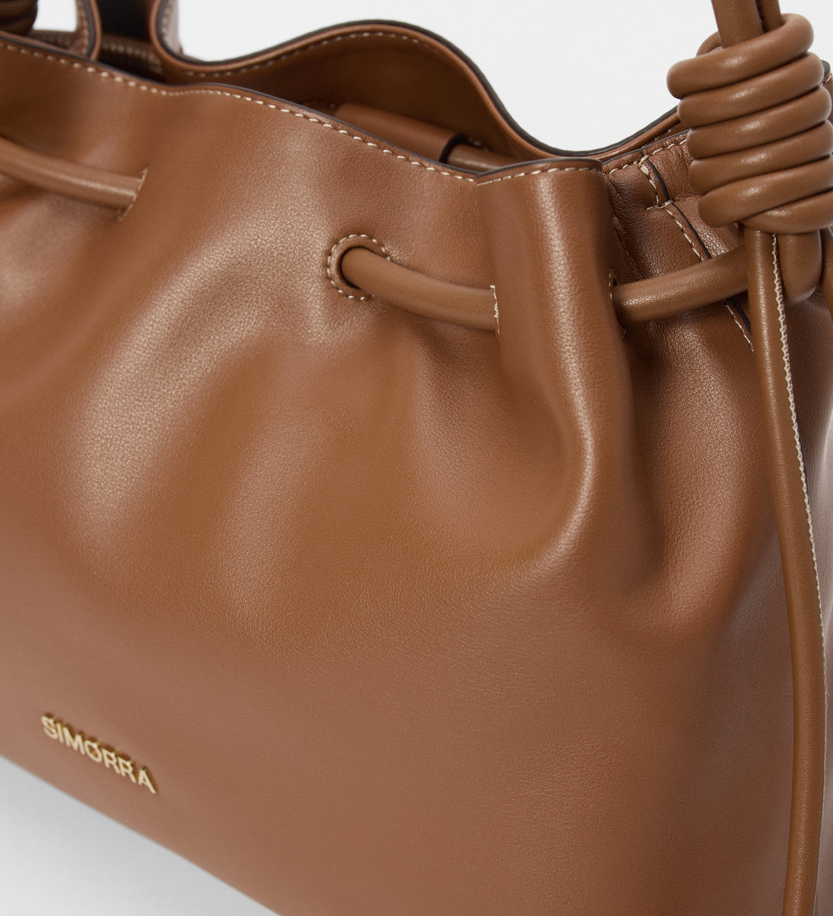 Nappa leather bonbon bag