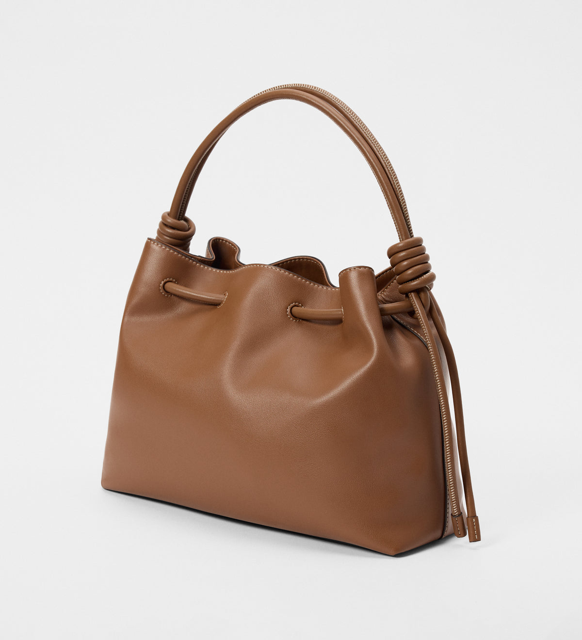 Nappa leather bonbon bag