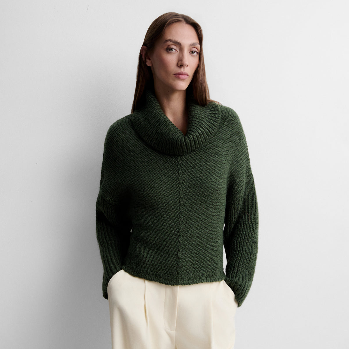 Jersey cuello vuelto
