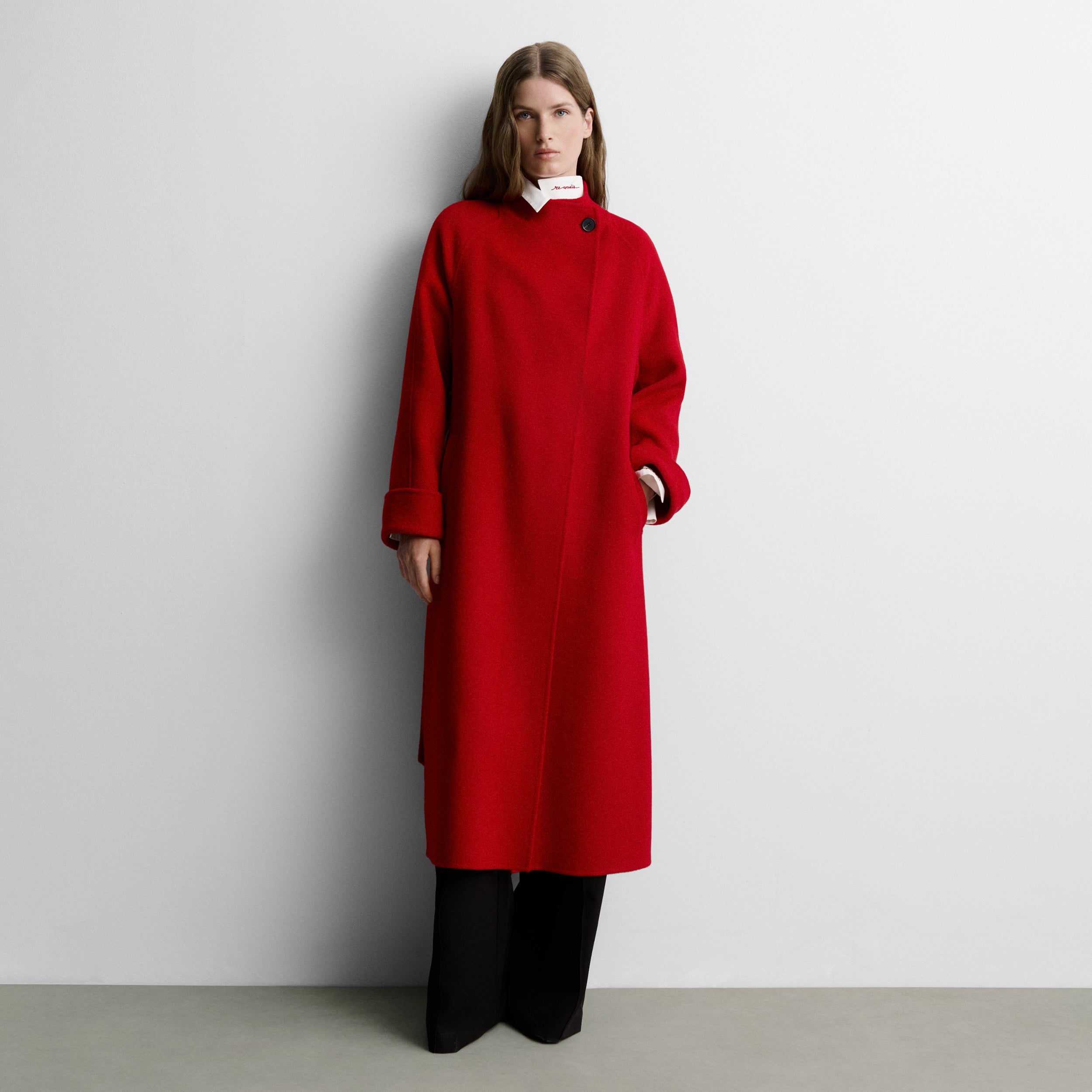 Long wool coat