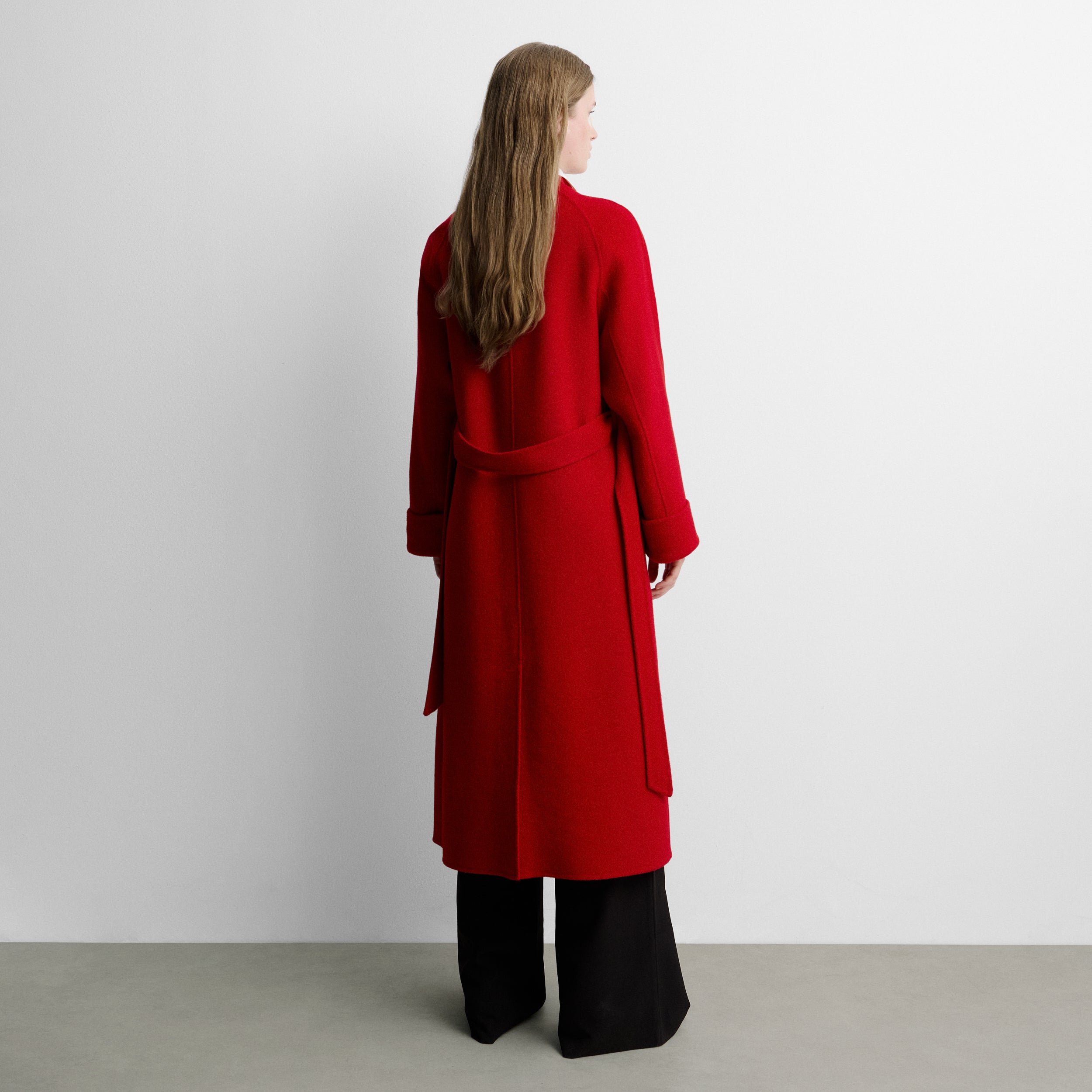 Long wool coat
