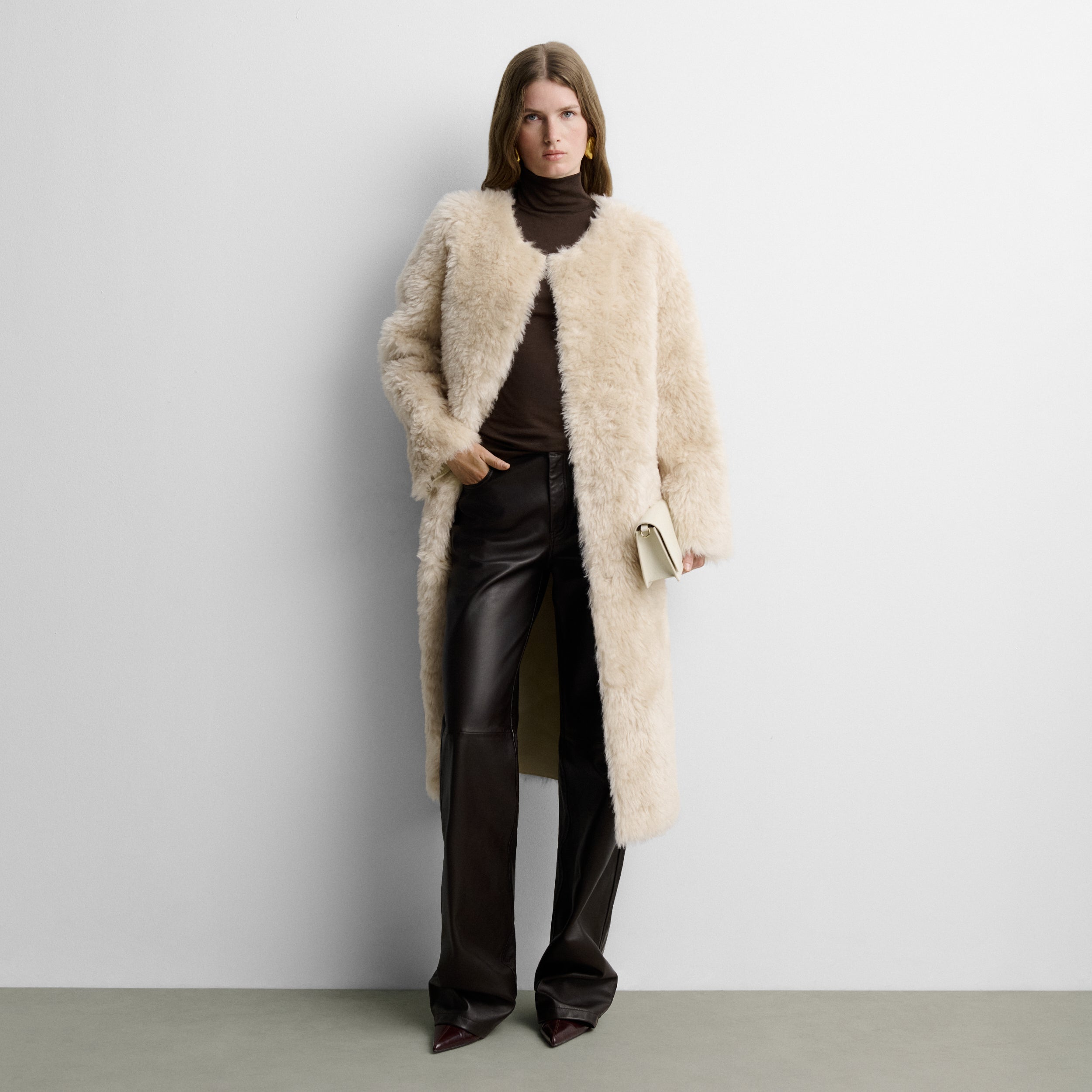 Long reversible coat