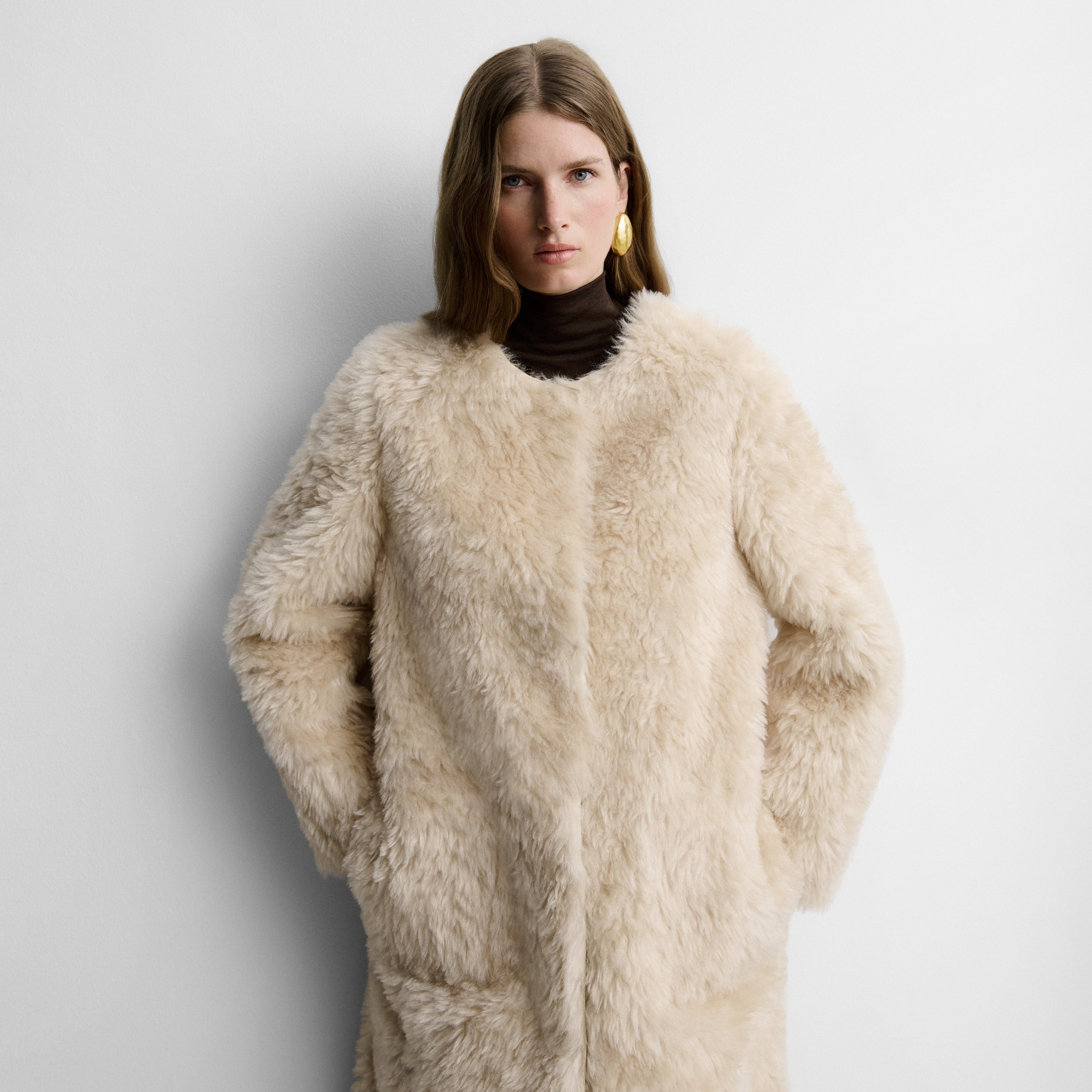 Long reversible coat