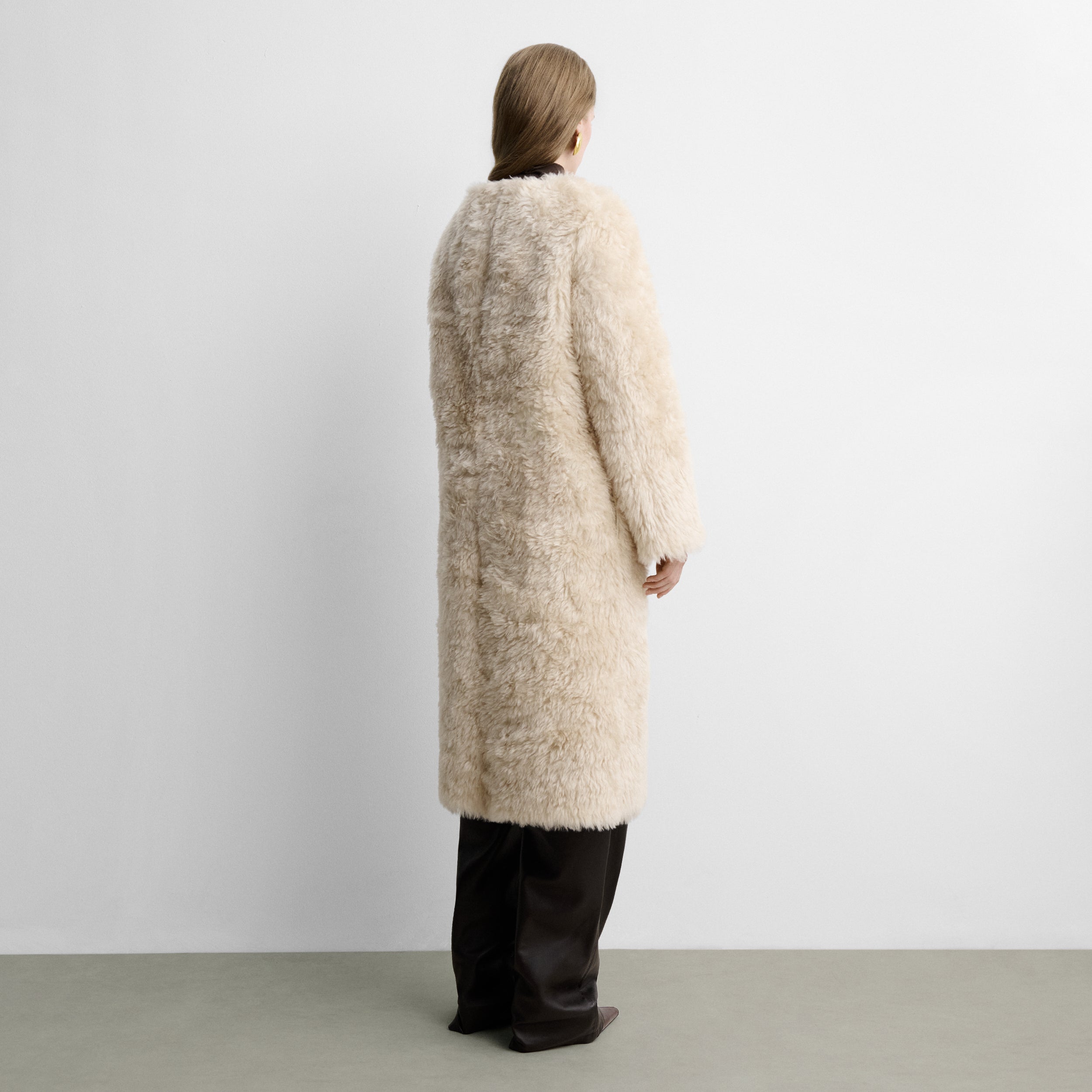 Long reversible coat