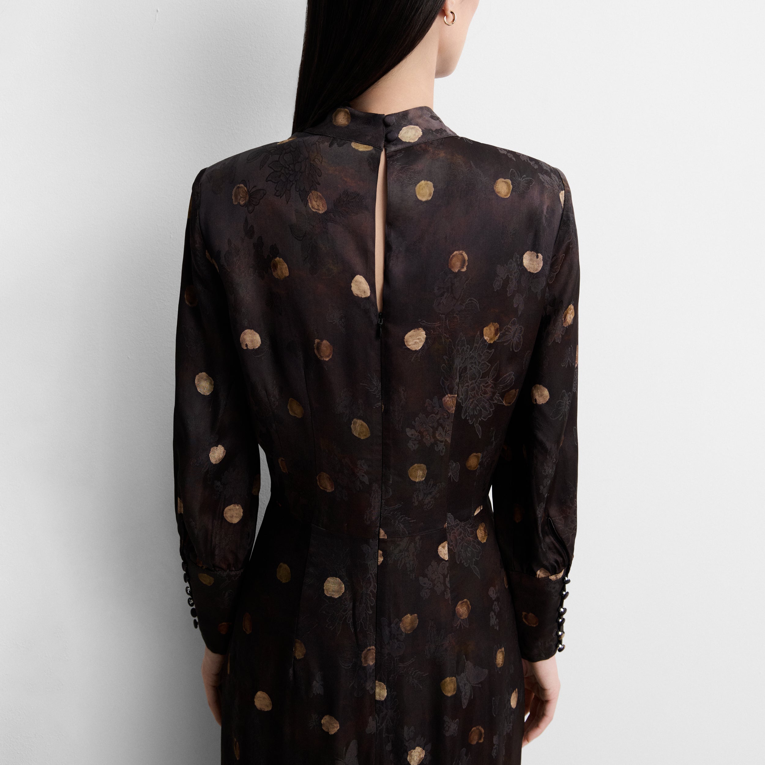 Robe midi imprimée