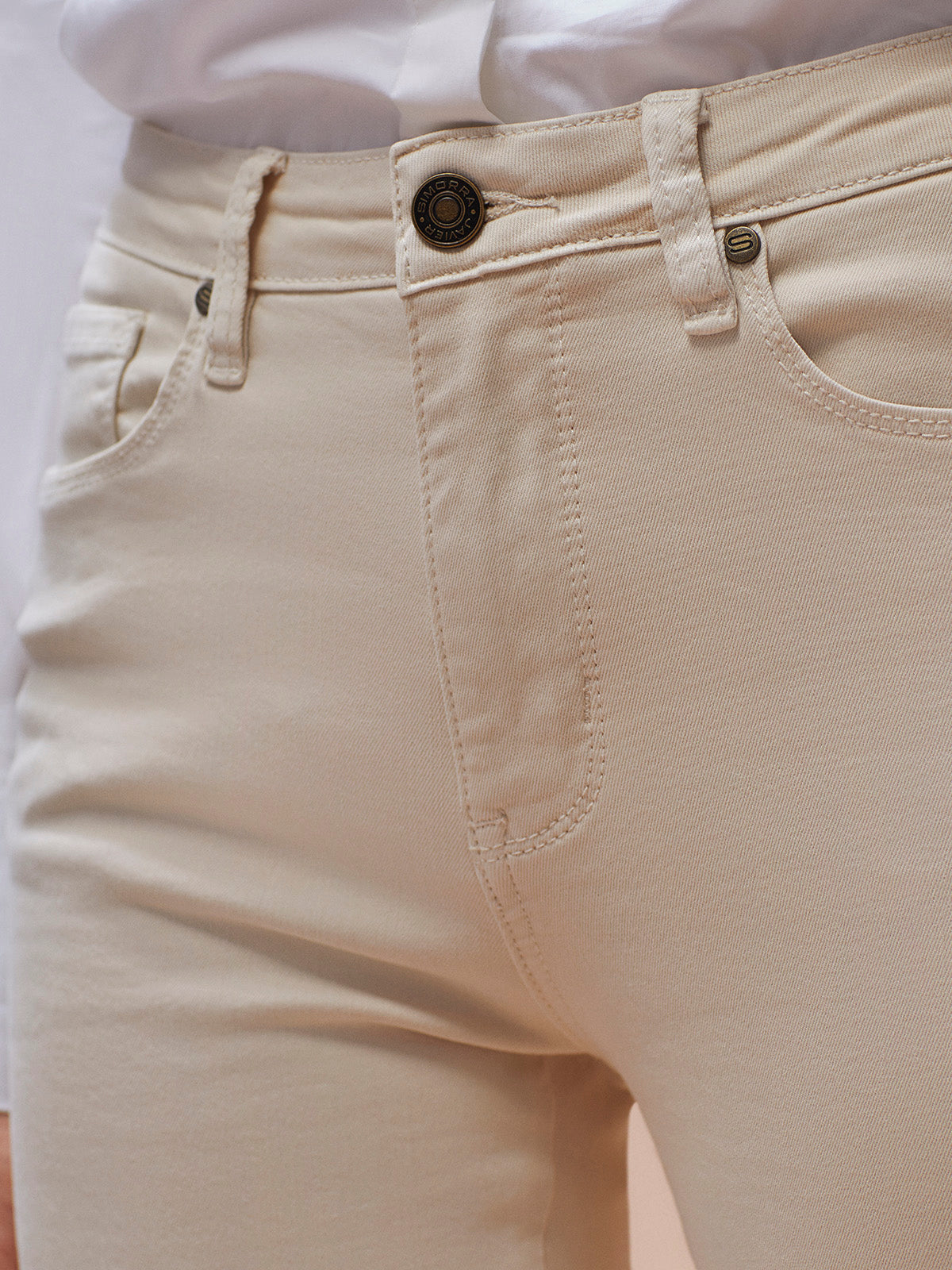 Cotton skinny pants