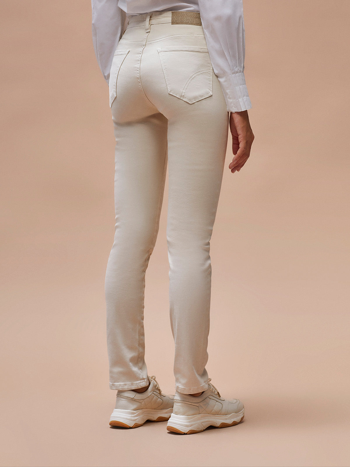Cotton skinny pants
