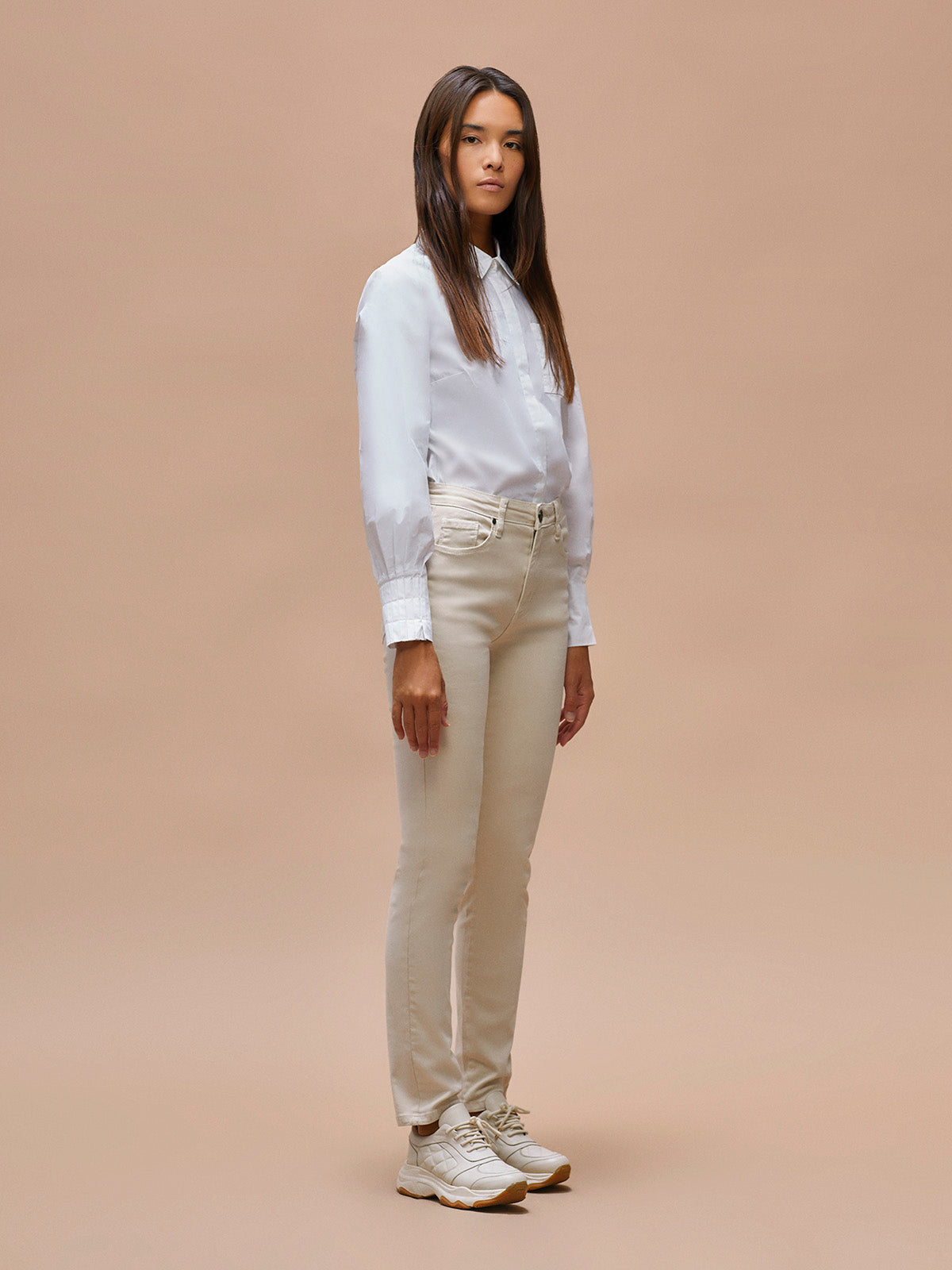 Cotton skinny pants
