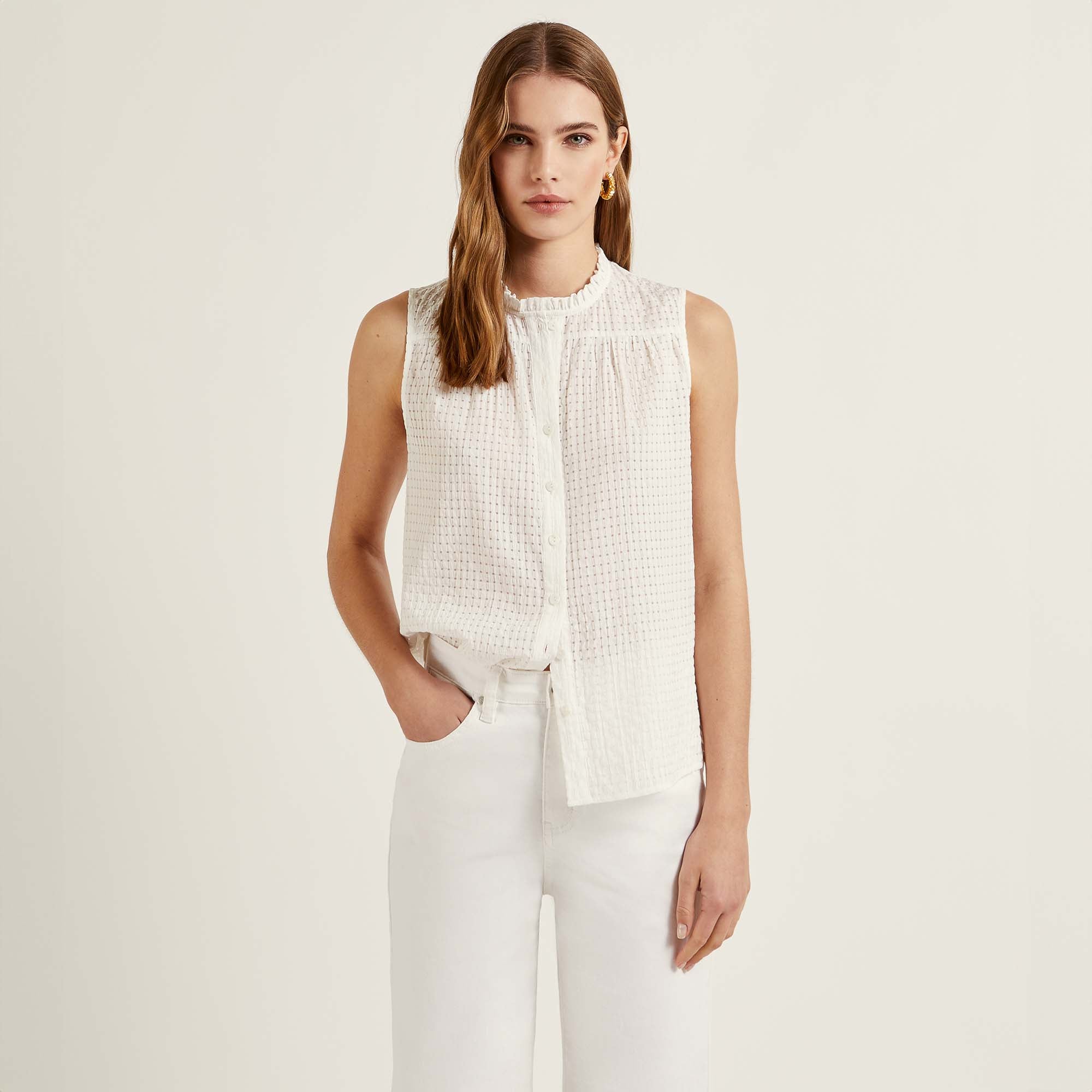 Textured blouse
