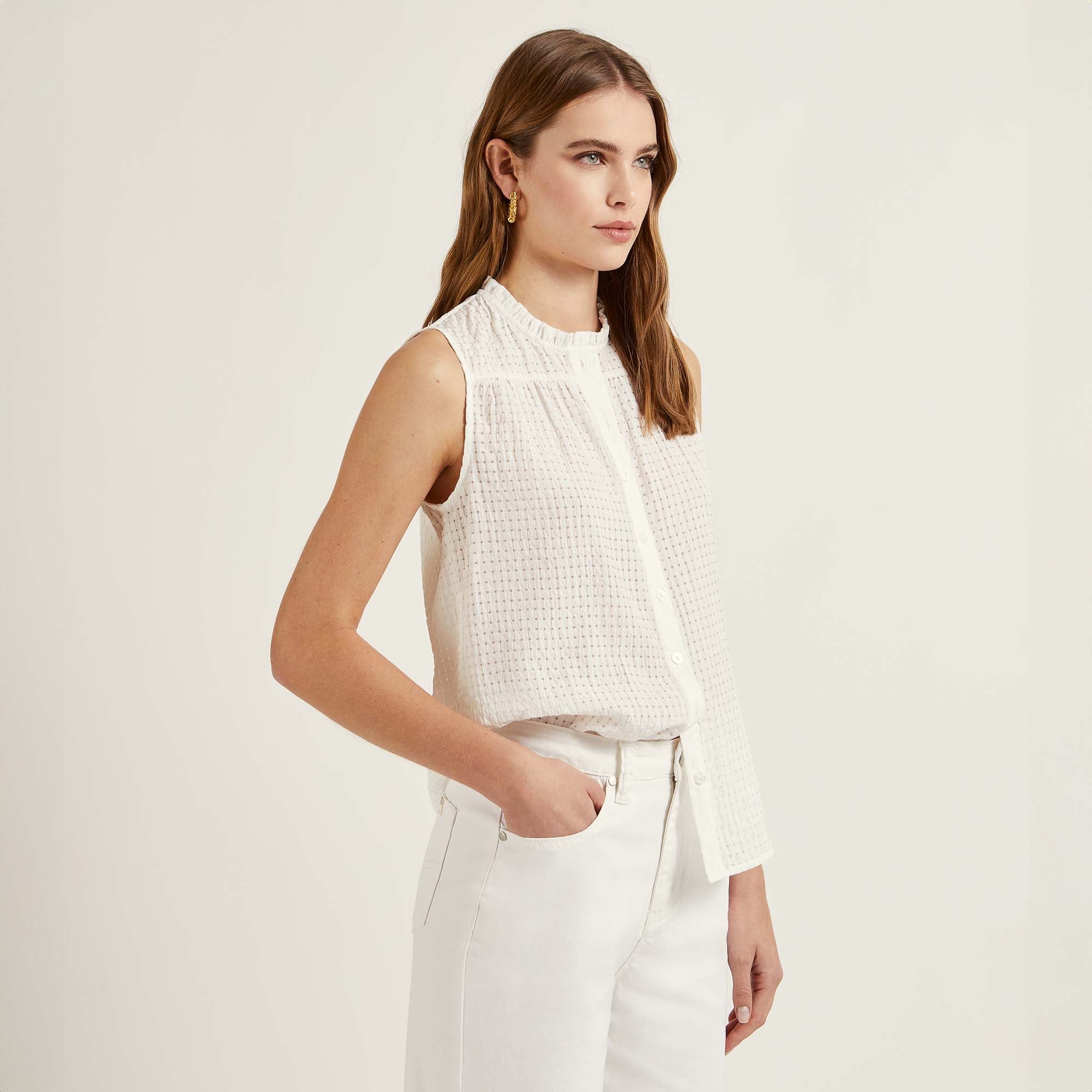 Textured blouse