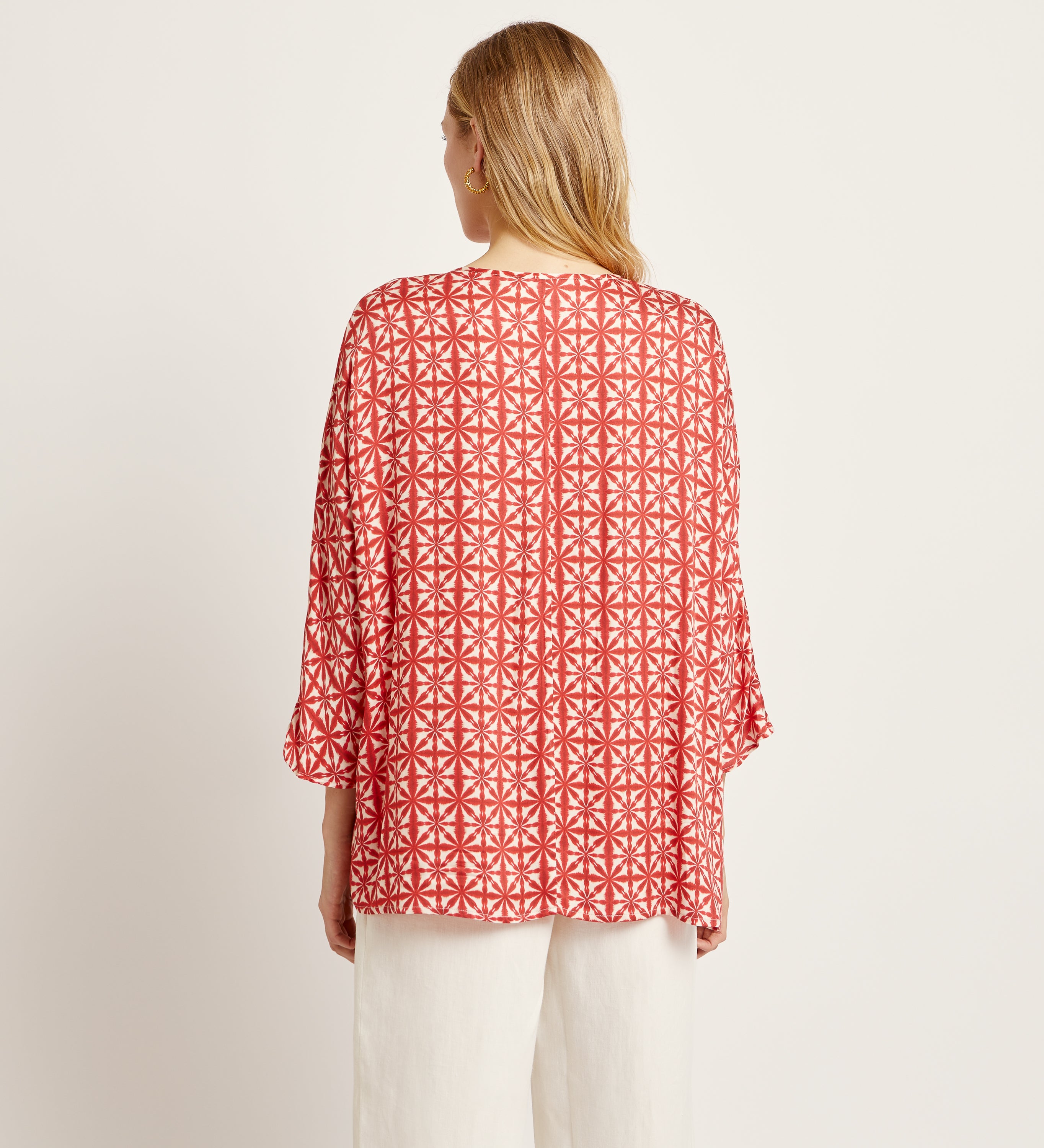 printed blouse