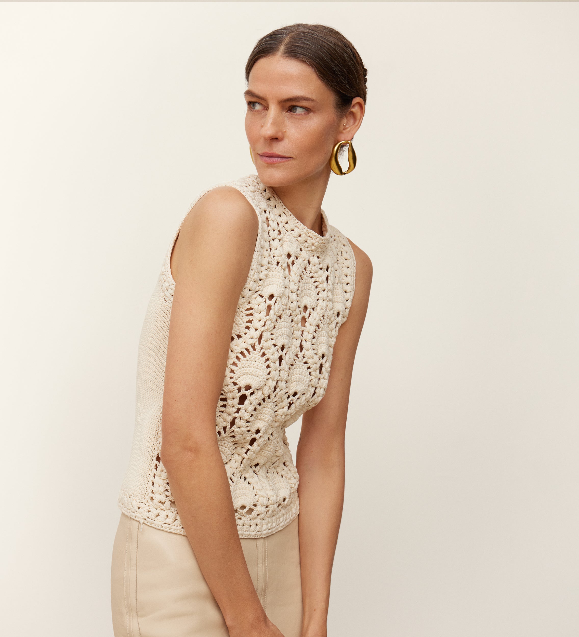 Top tricot calados