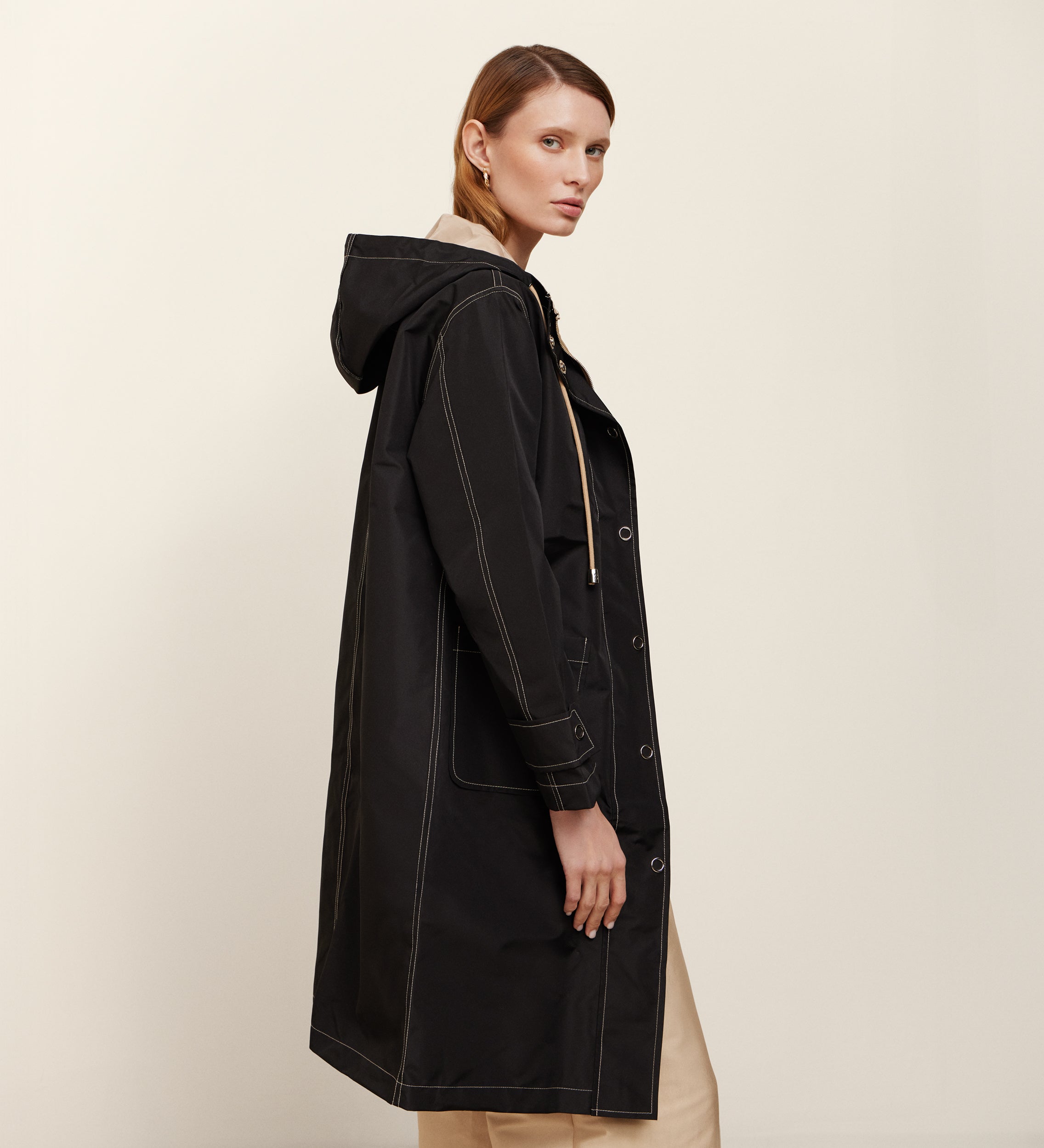 Parka 3/4 réversible