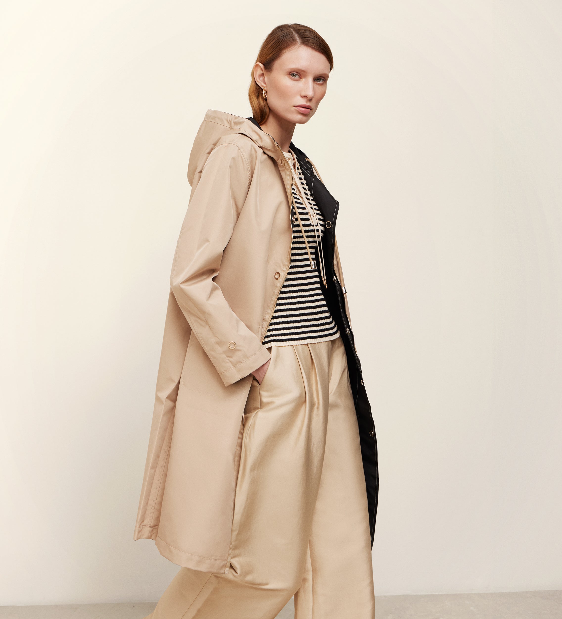 Parka 3/4 réversible