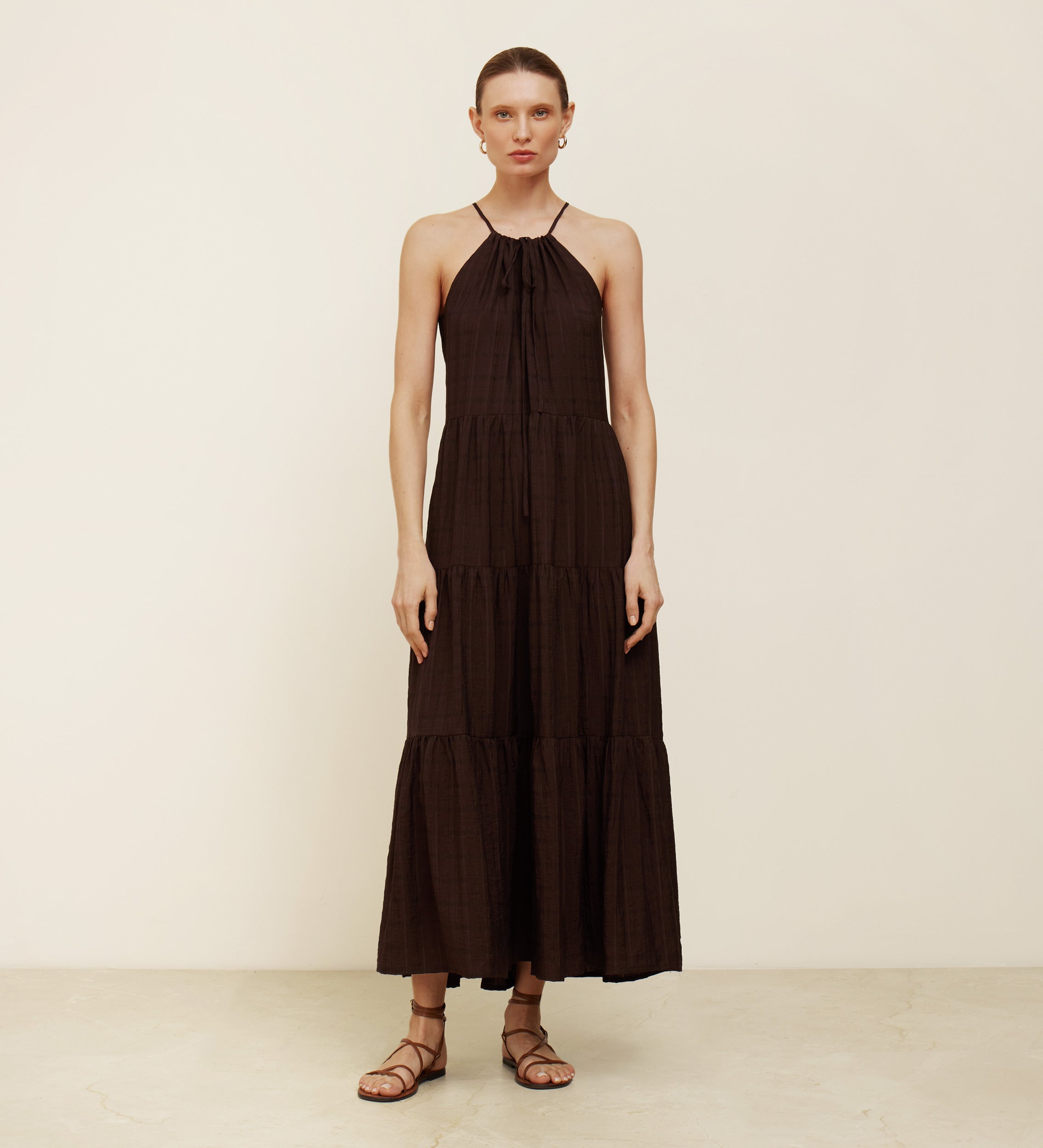 Robe longue fluide
