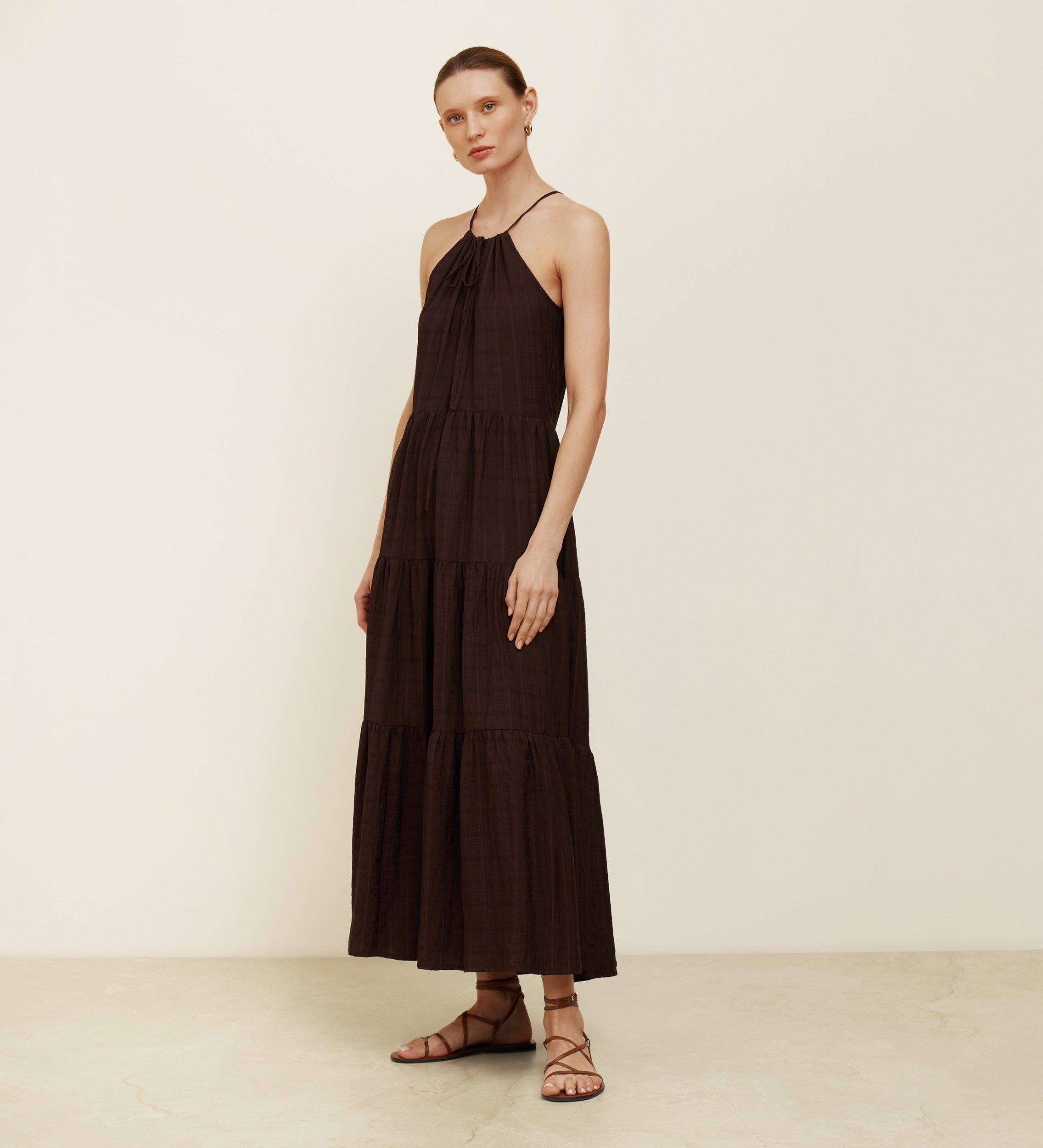Robe longue fluide