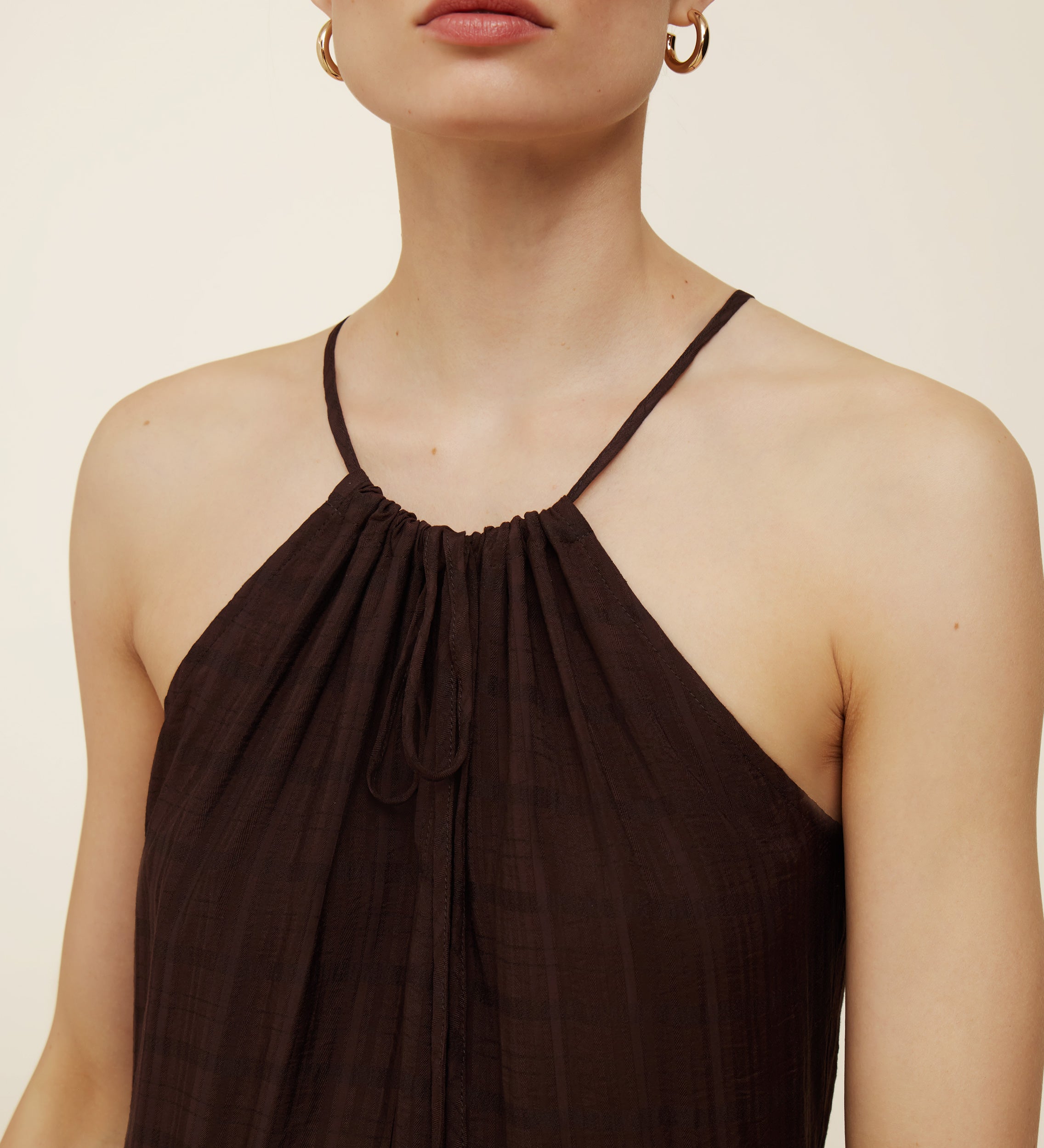 Robe longue fluide