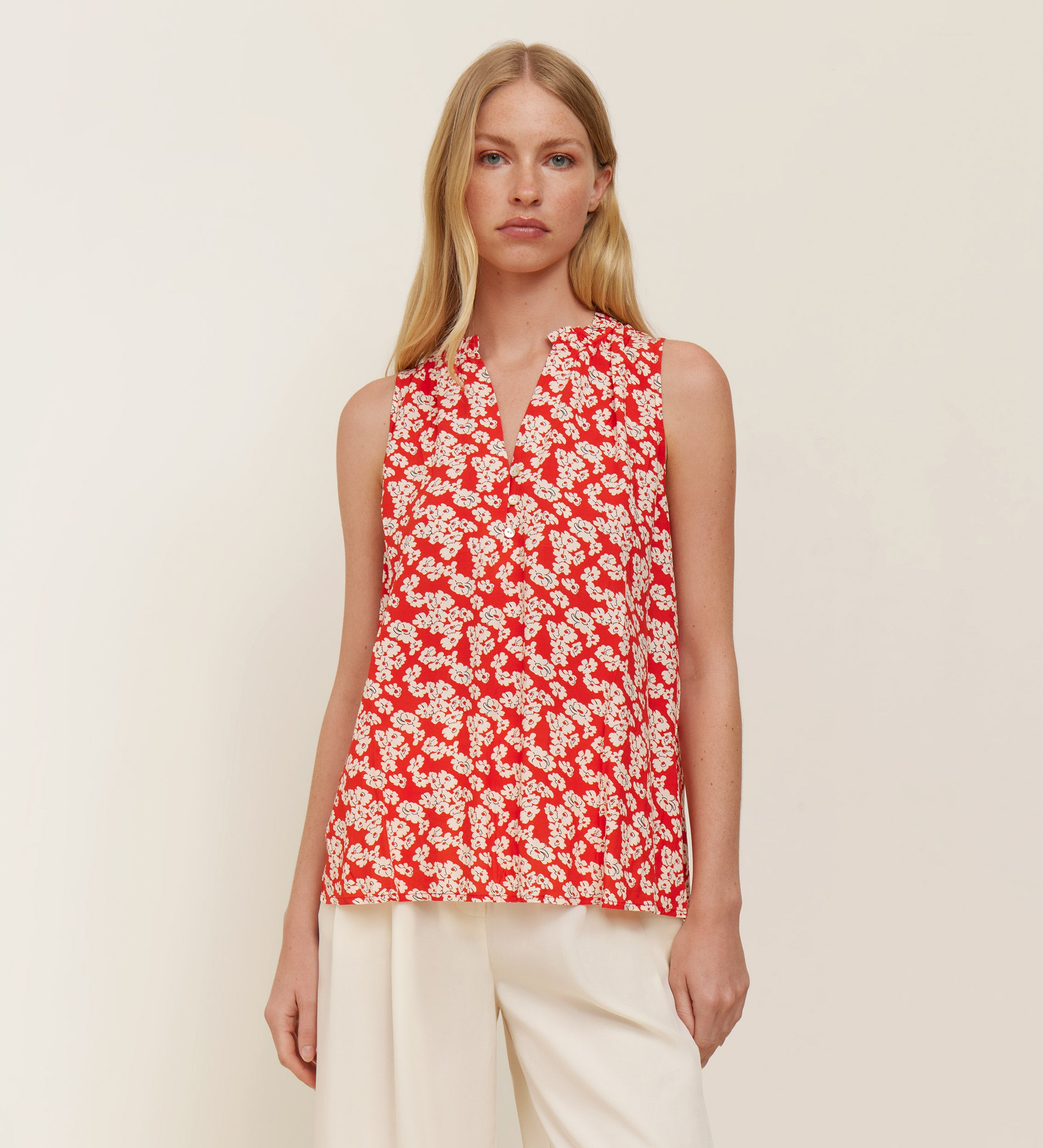 Blusa sisada estampada