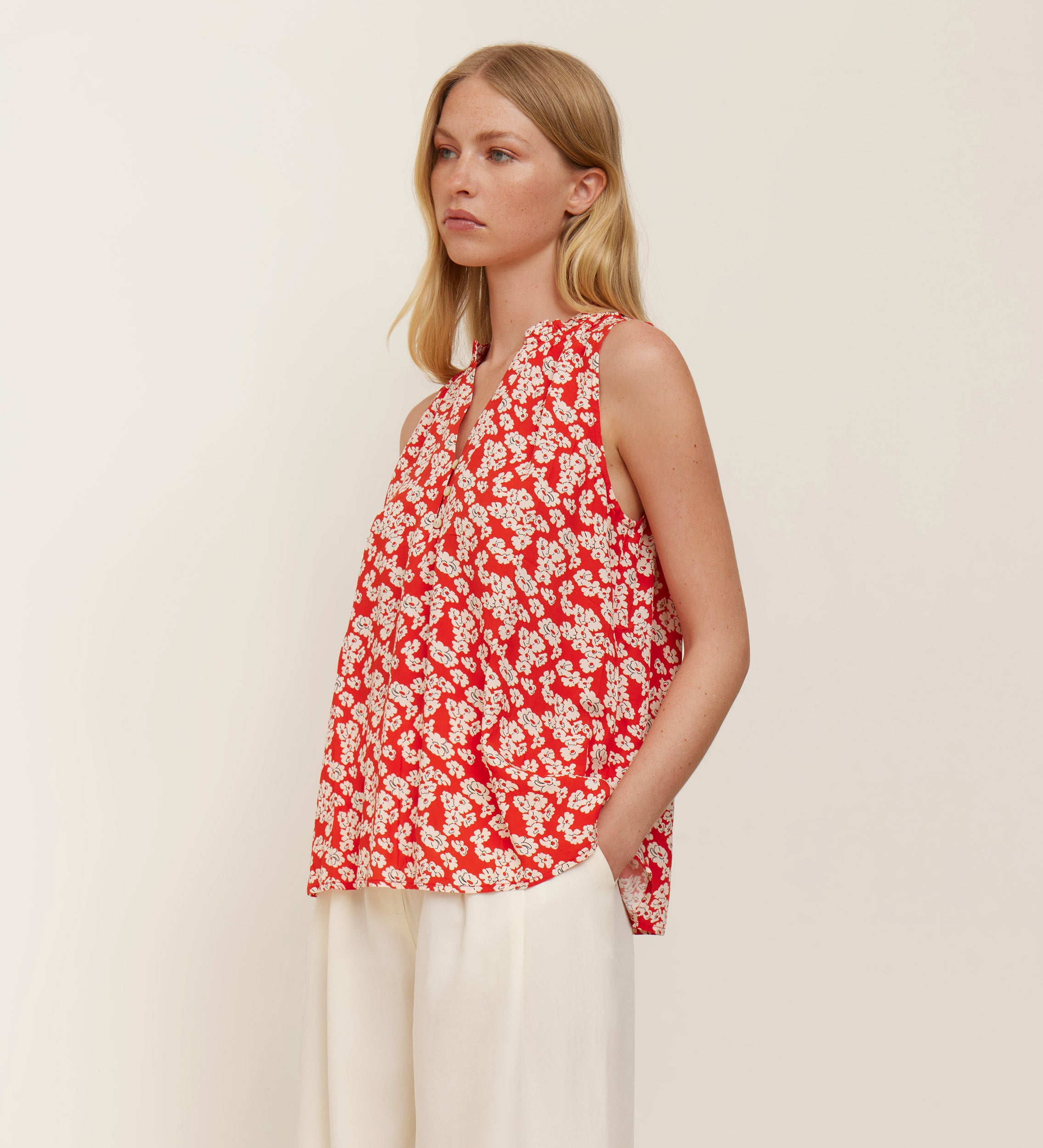 Blusa sisada estampada