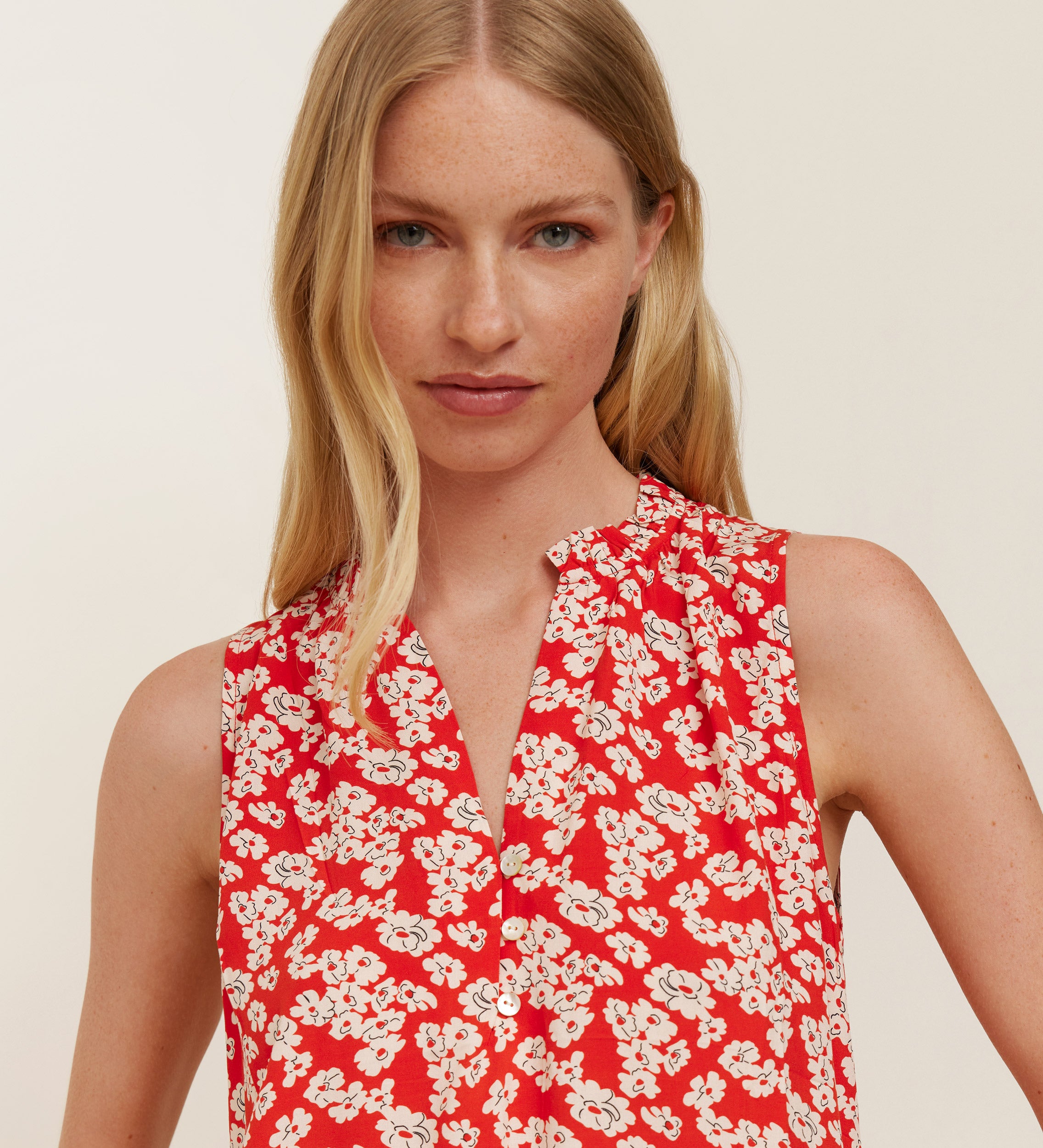 Blusa sisada estampada