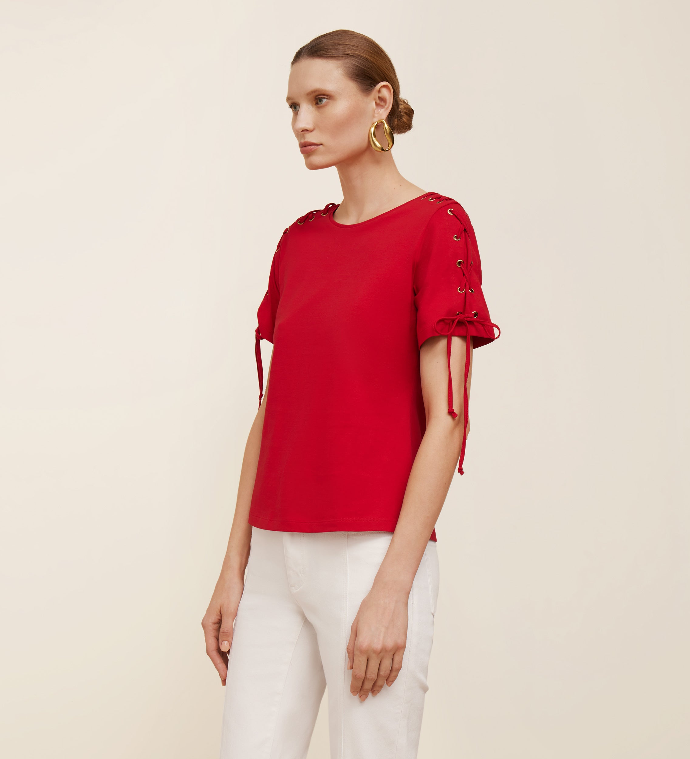 Eyelet t-shirt