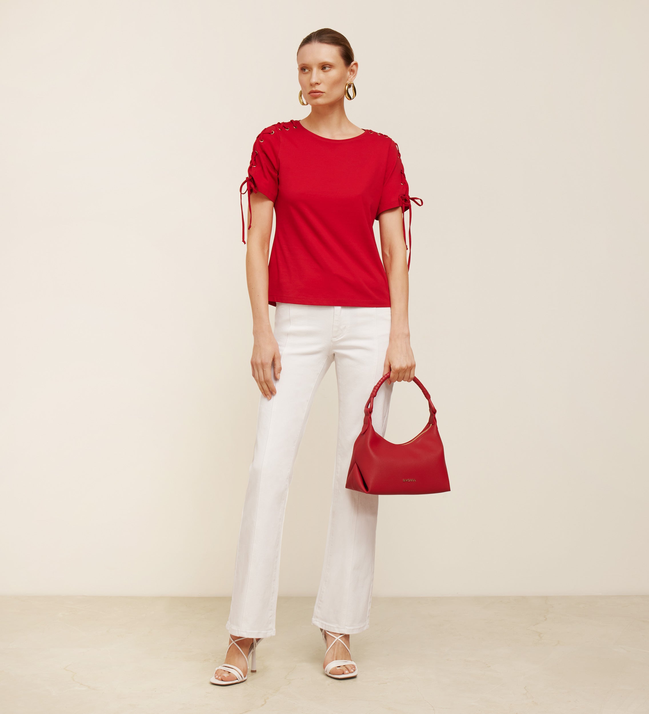 Eyelet t-shirt