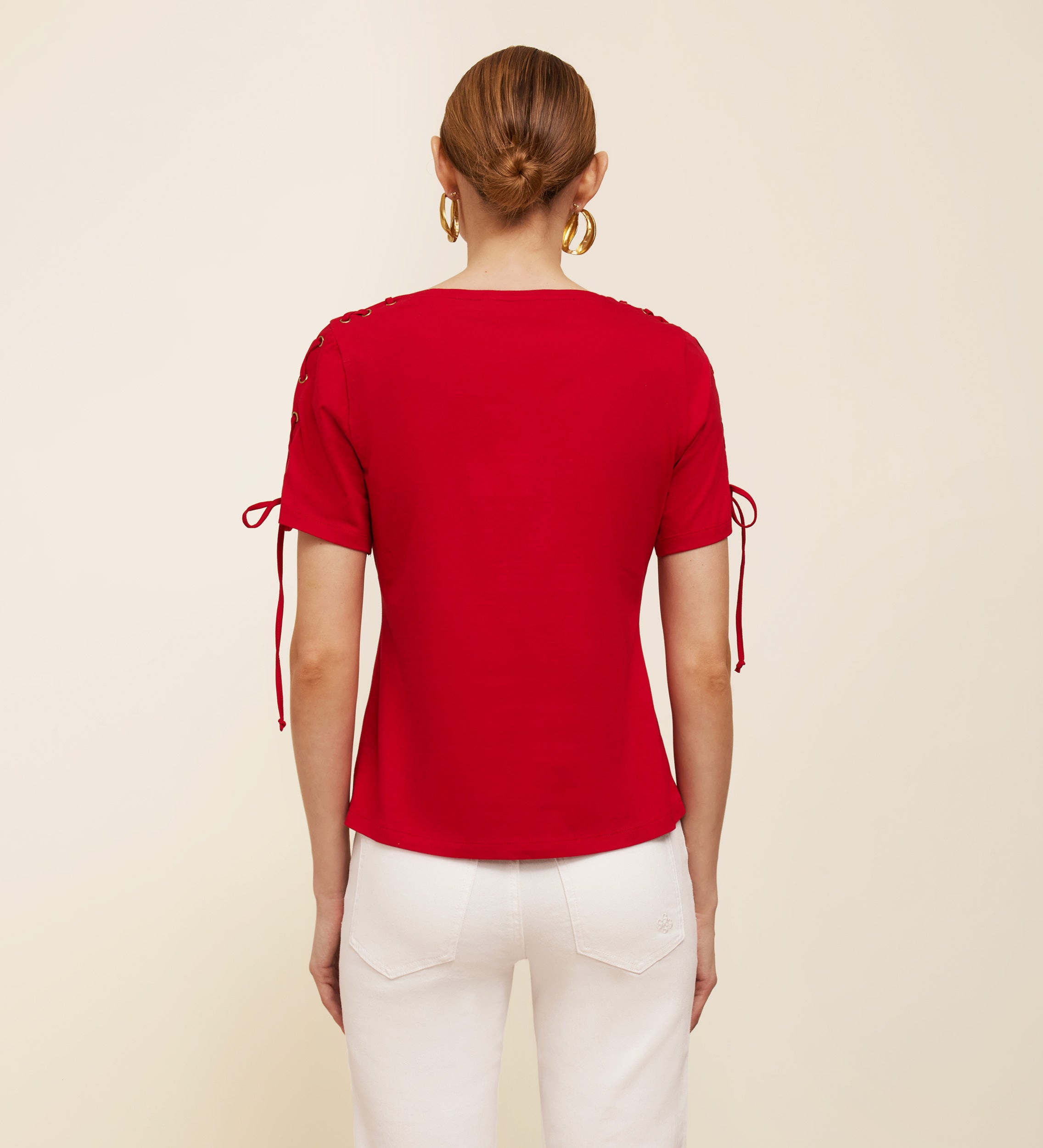 Eyelet t-shirt