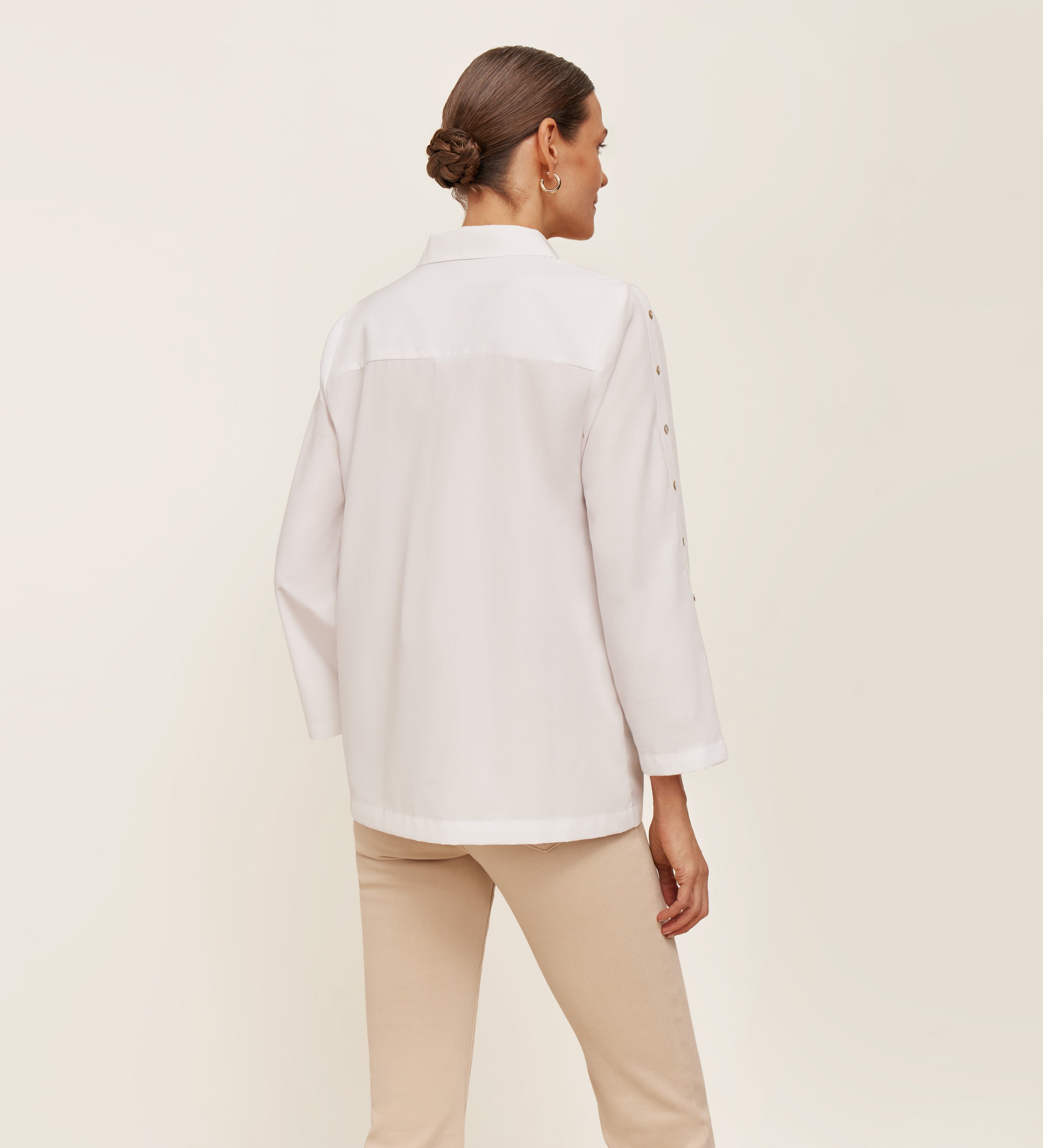 Blusa mangas botones