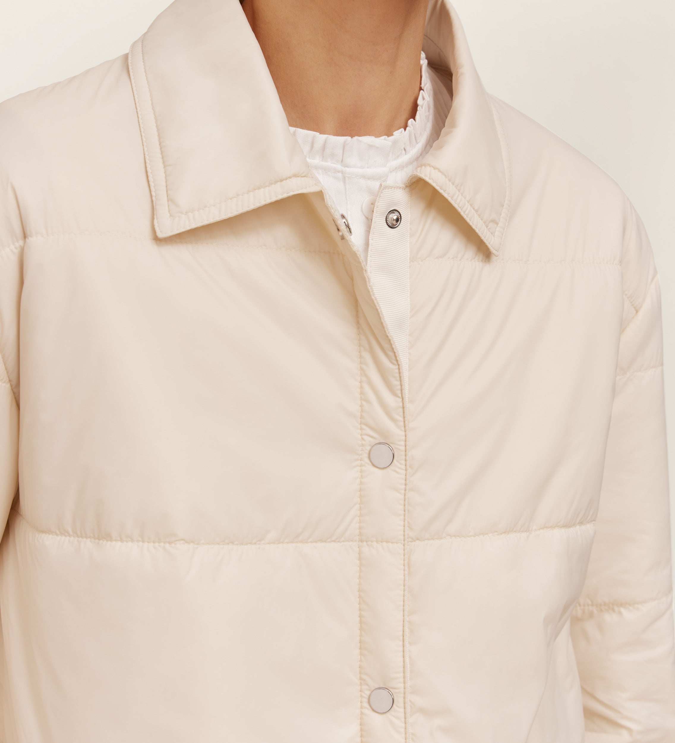 Reversible short parka