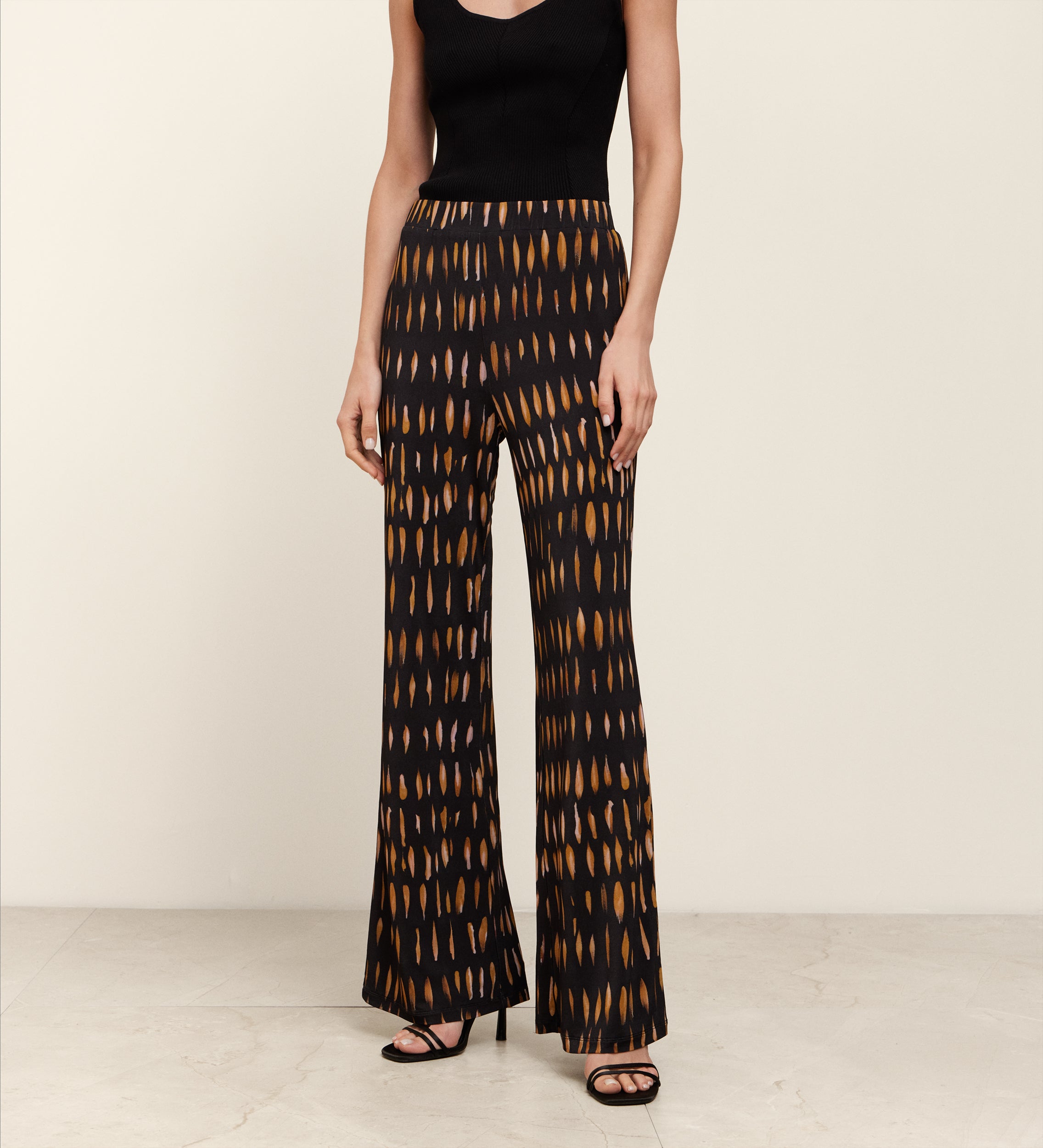 Pantalón elástico estampado