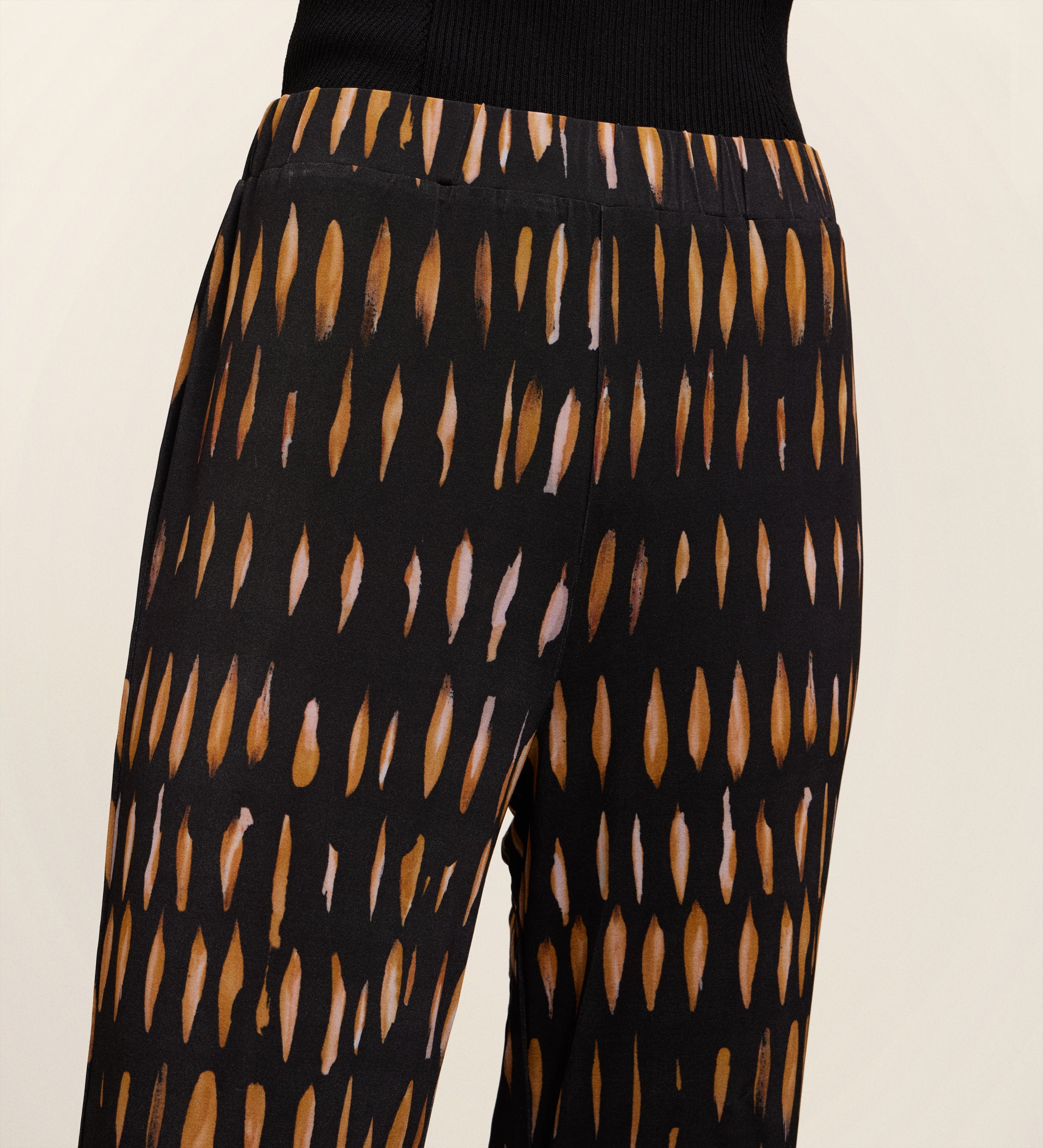 Pantalón elástico estampado