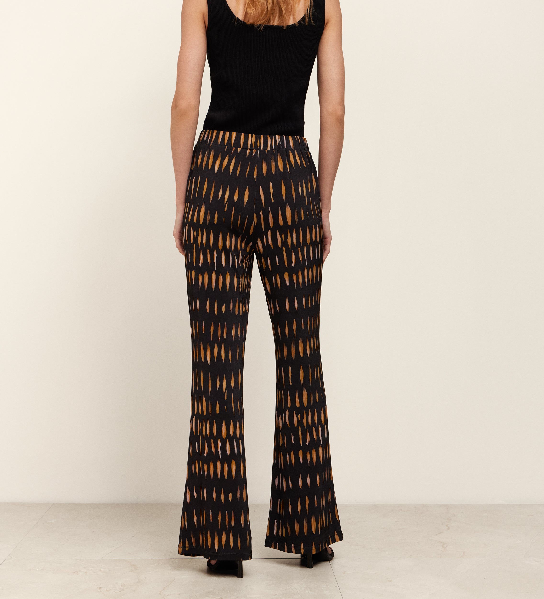 Pantalón elástico estampado