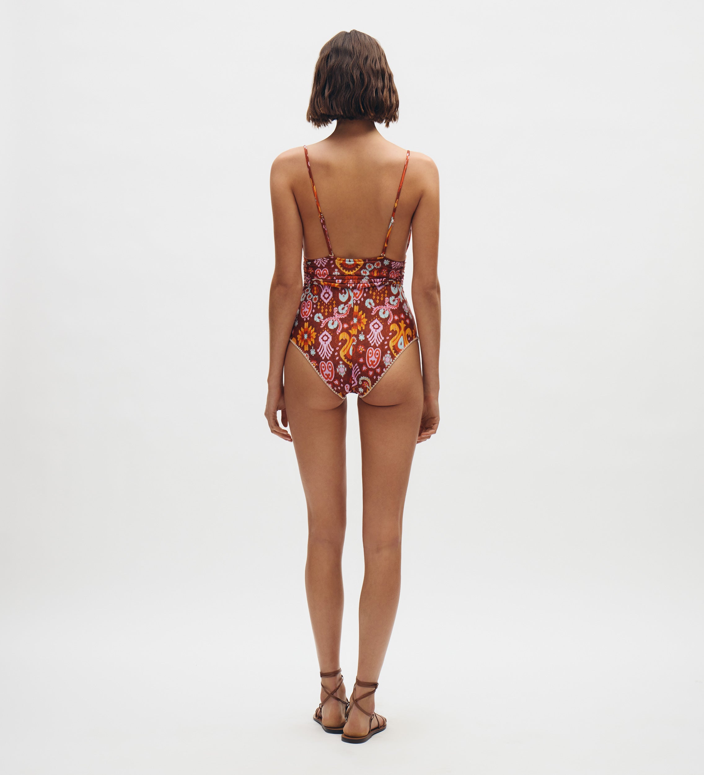 Maillot de bain col V
