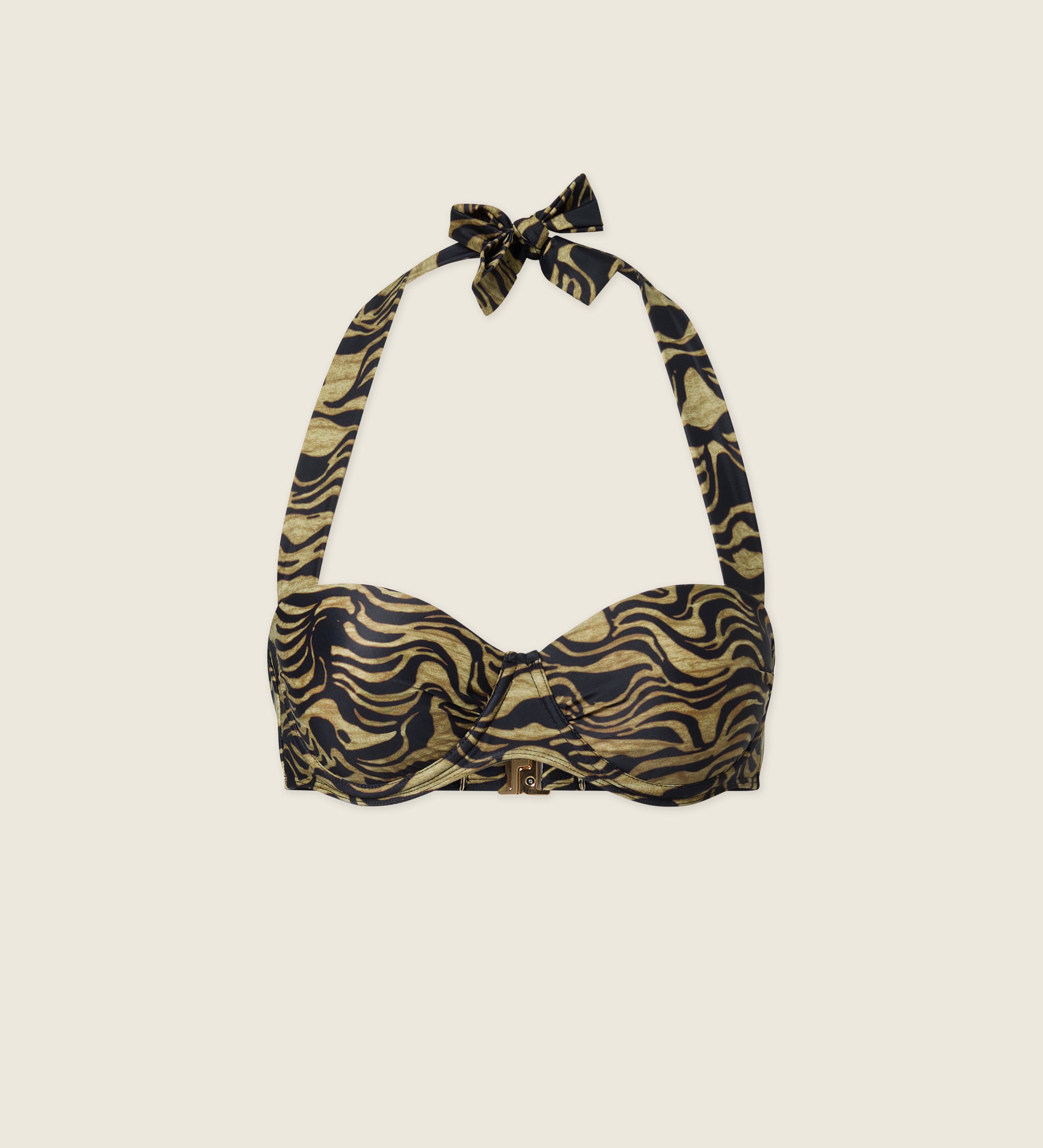 Shaped bikini top