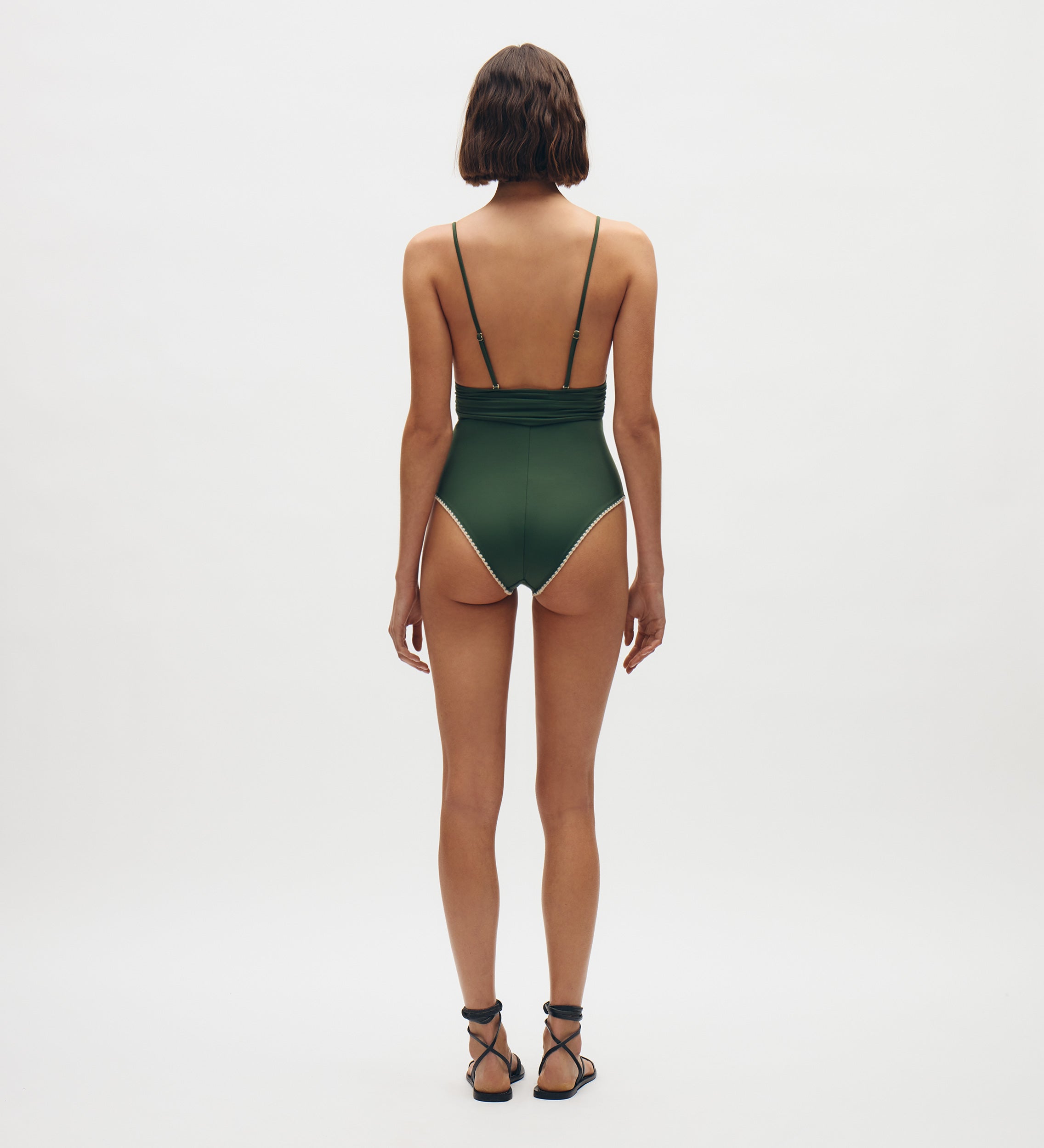 Maillot de bain col V