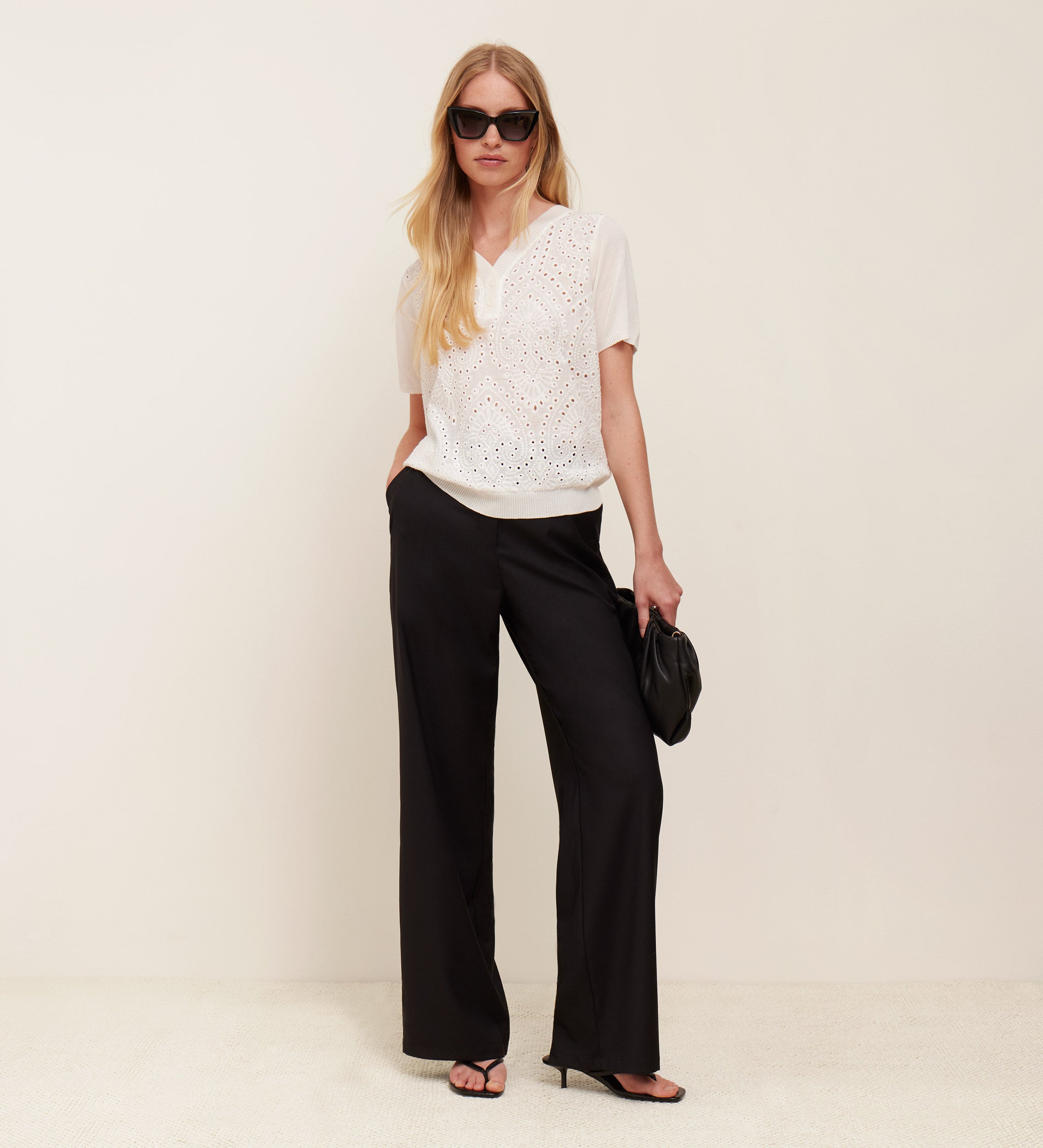 Sleeve tricot top