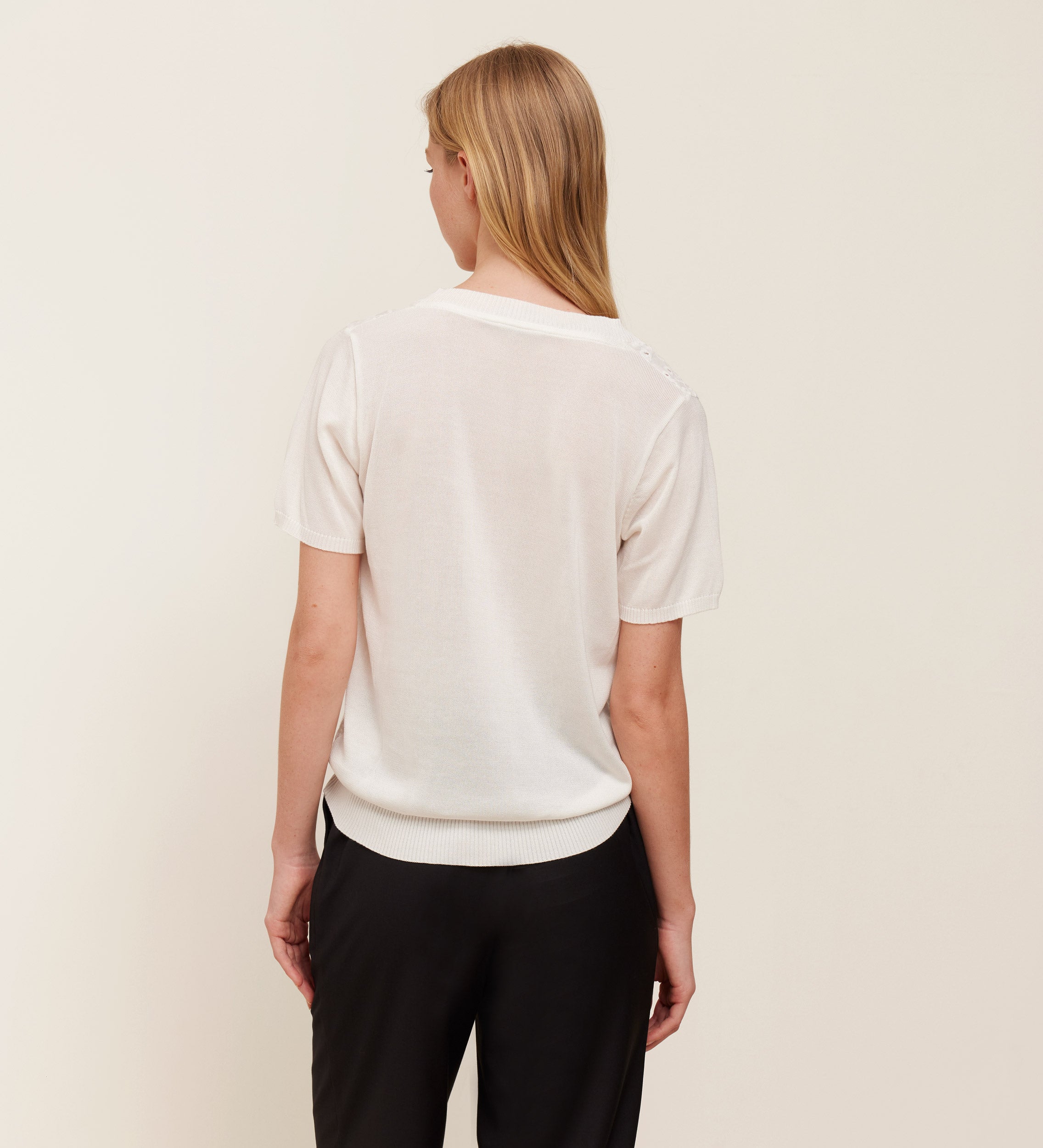 Sleeve tricot top