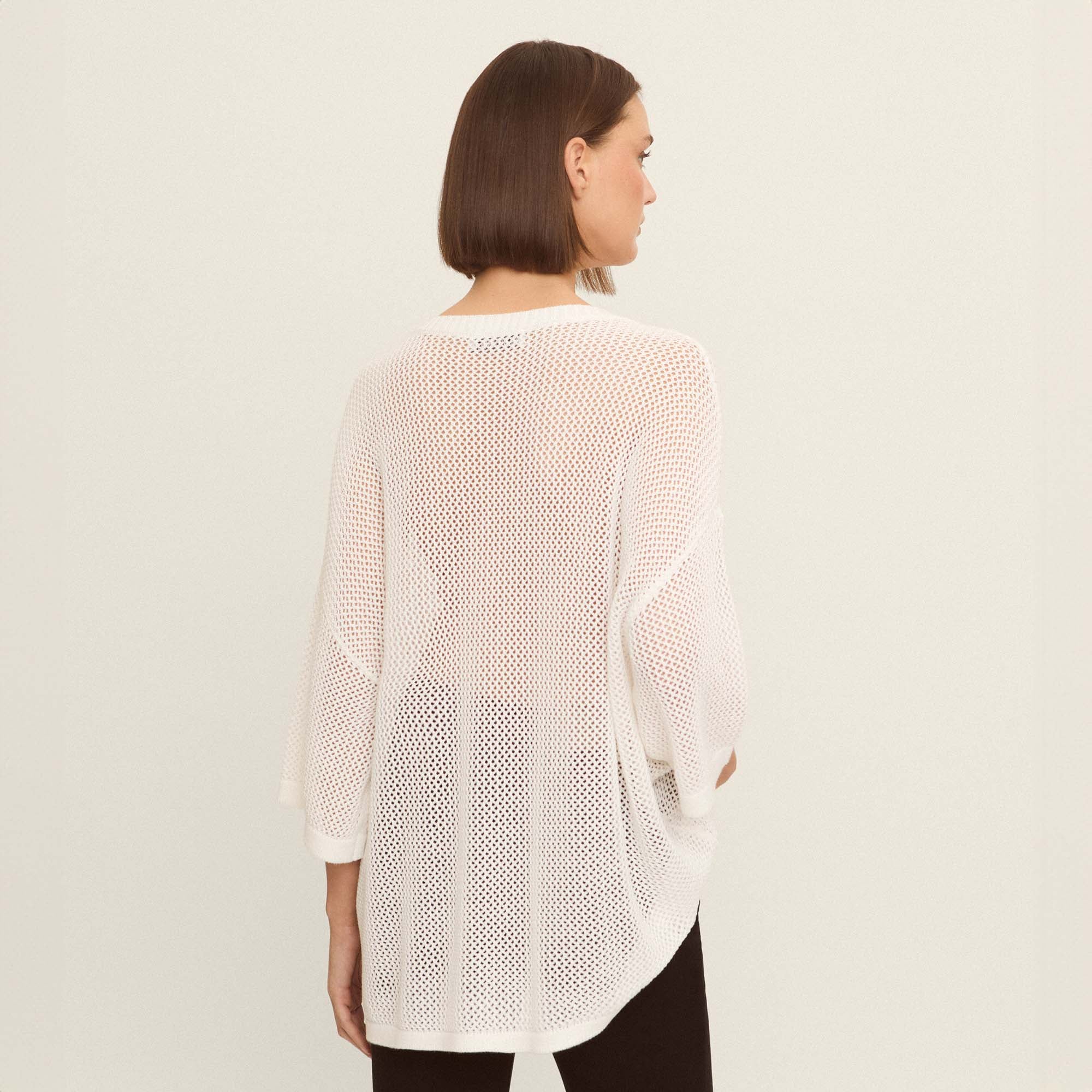 Logo openwork jumper