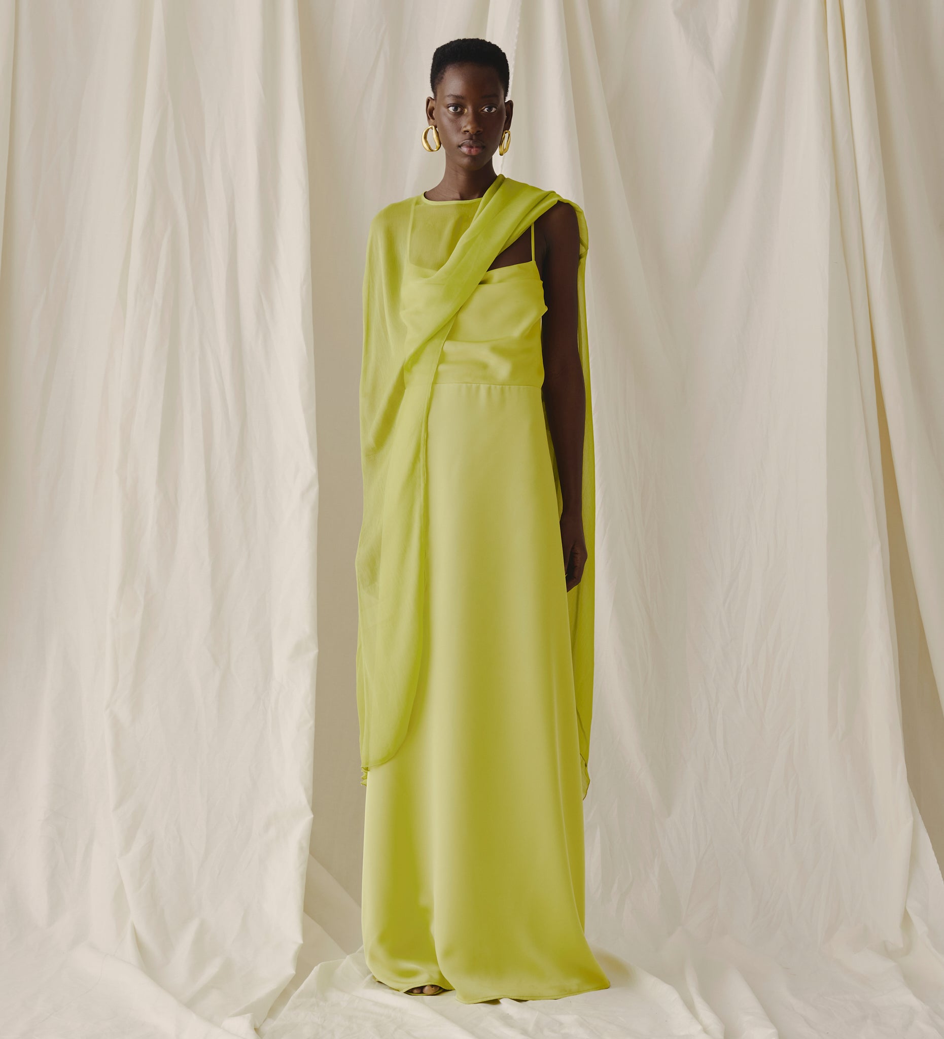 Chiffon poncho