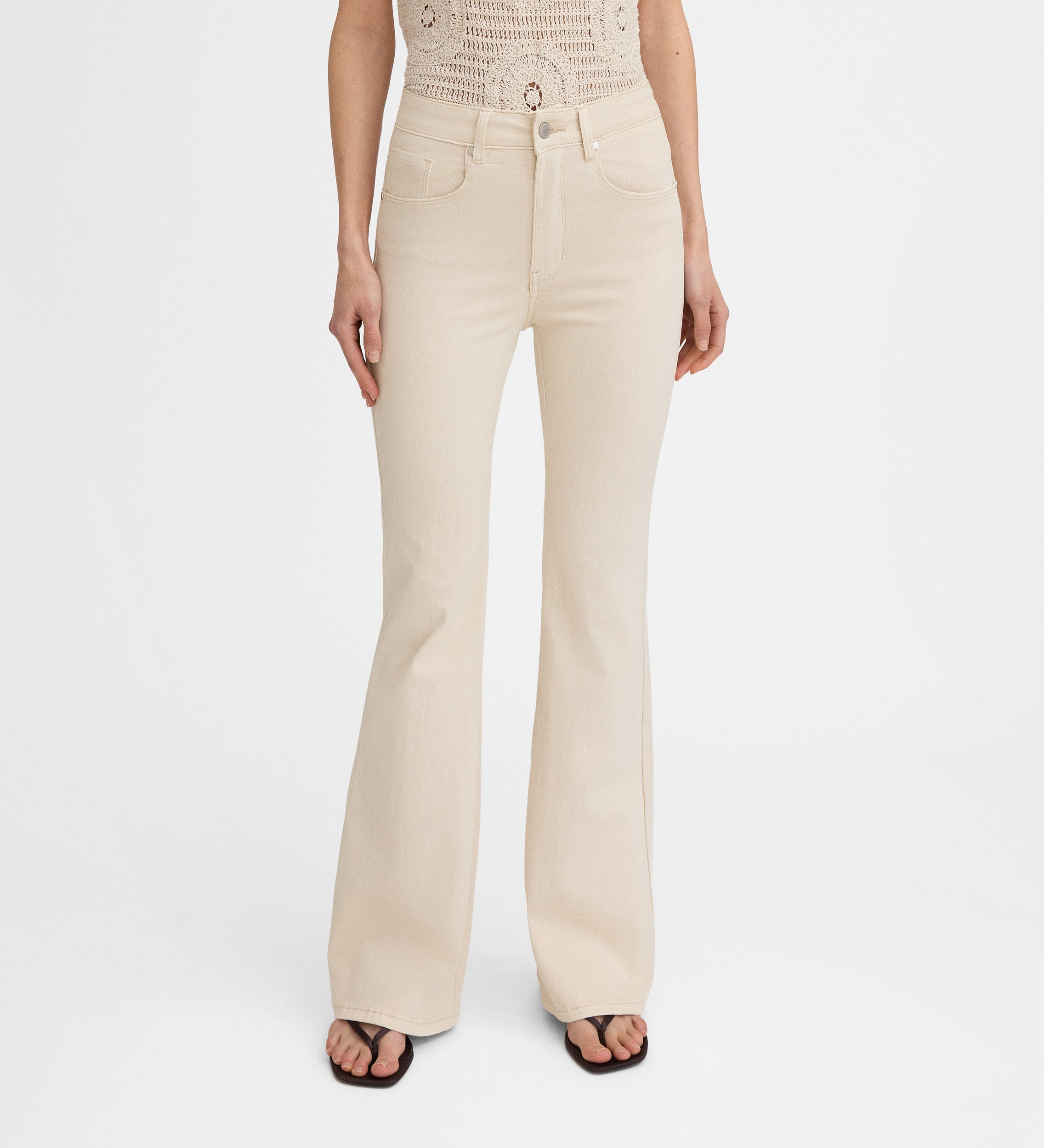Flared jeans