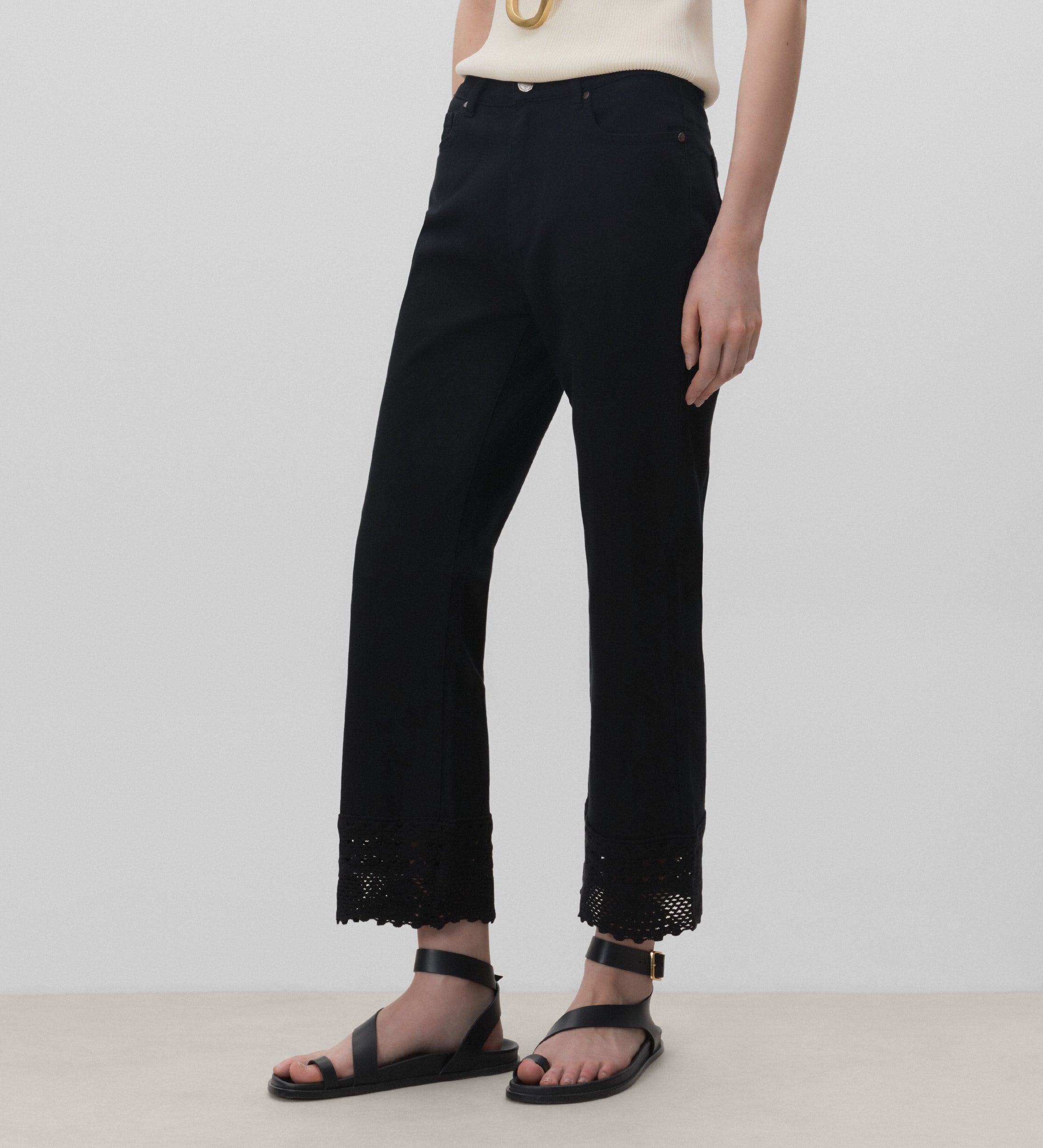 Pantalon bas décoratif