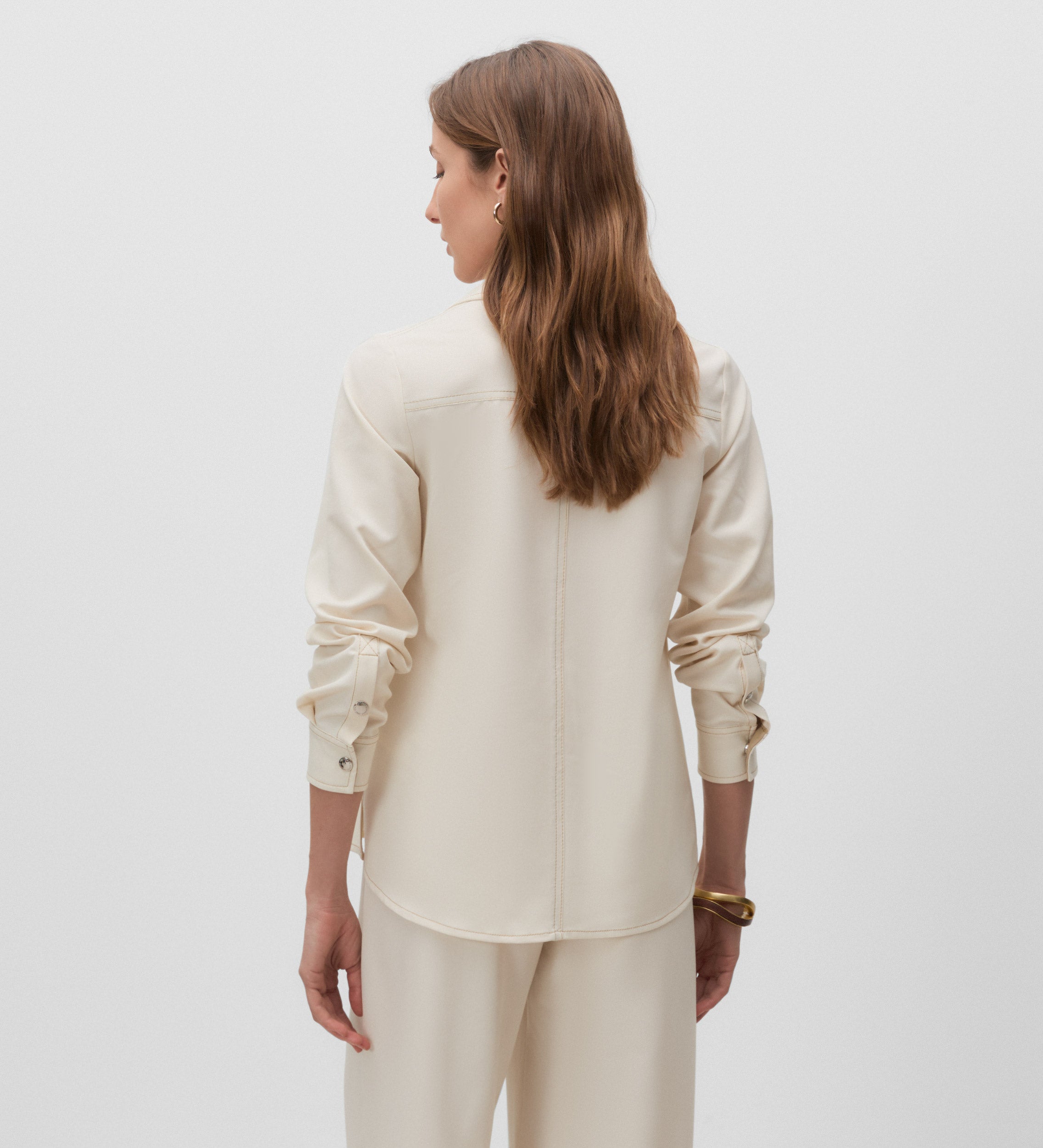 Zipper overshirt